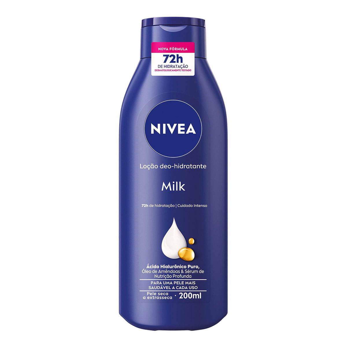 NIVEA HIDRAT.BODY MILK EXT SECA 200ML