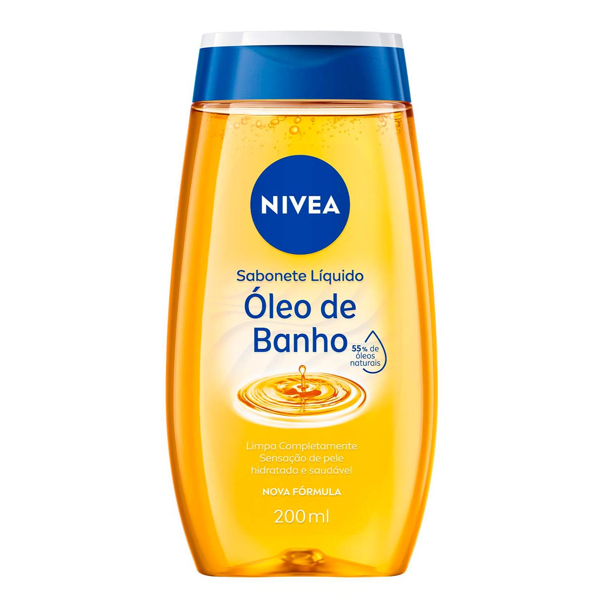 NIVEA SAB.LIQ.EM OLEO P/ BANHO 200ML