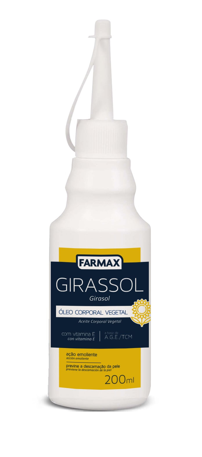 OLEO GIRASSOL C/ALMOT 200ML FMX