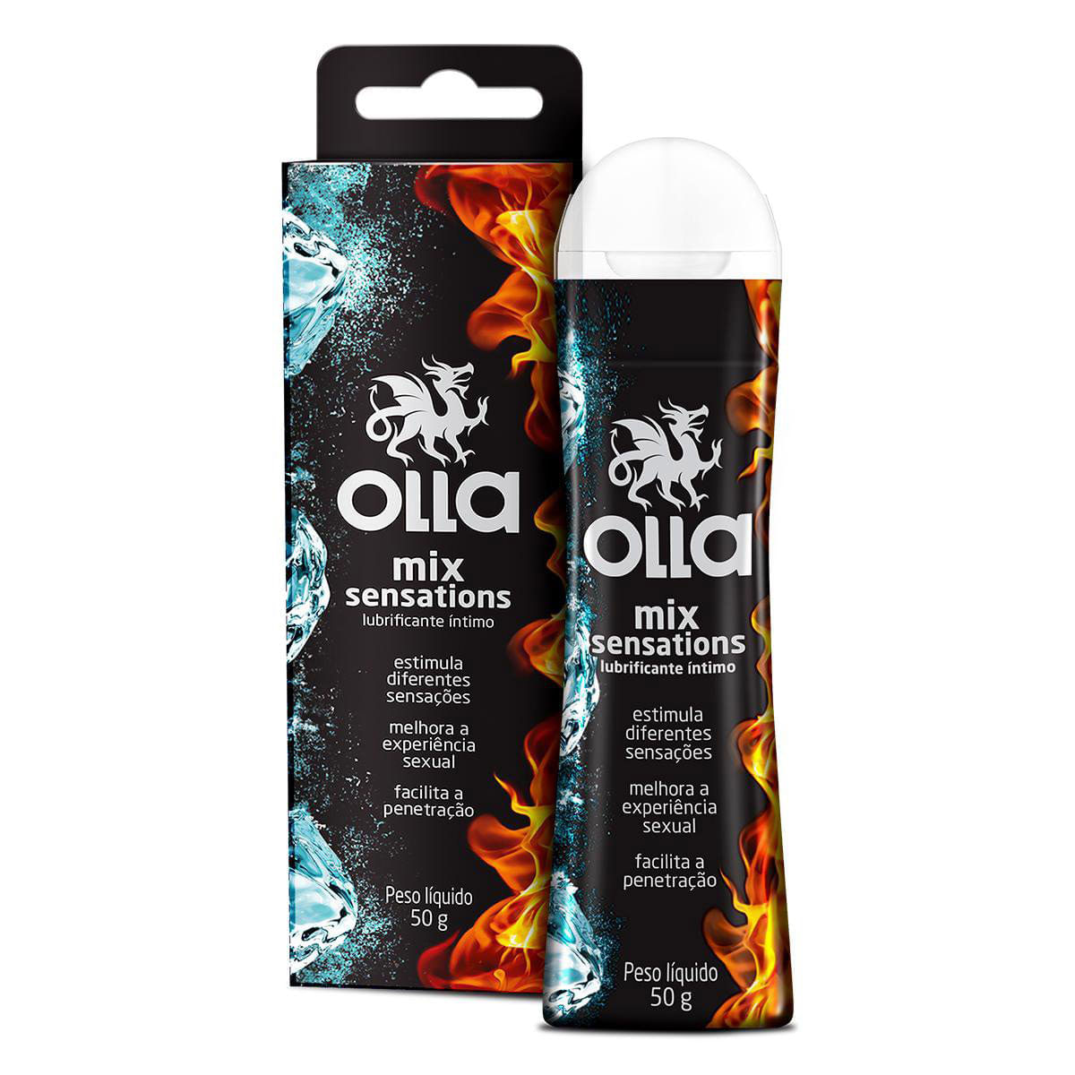OLLA GEL LUBRIF ICE 50G