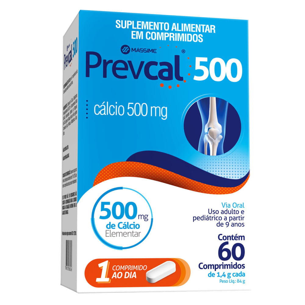 PREVCAL 500MG 60CPR