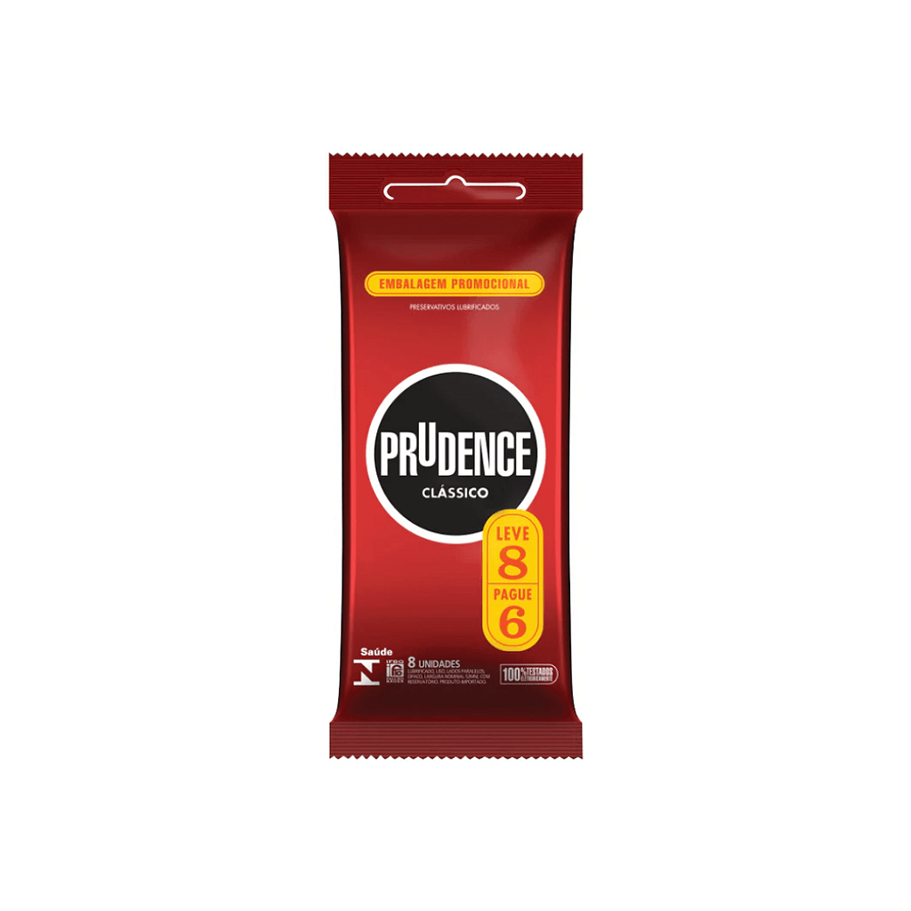 PRUDENCE LUBRIFICADO C/8