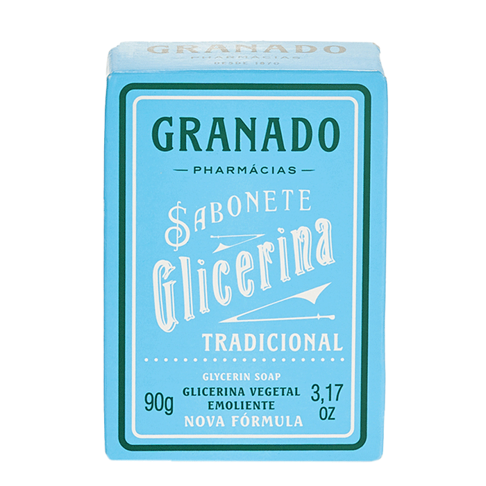 SABONETE GRANADO GLICERINA TRADICIONAL 90G