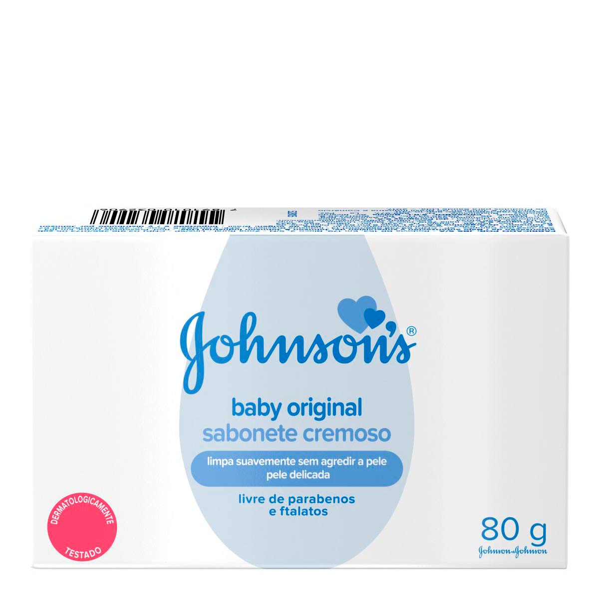 SABONETE JOHNSONS ORIGINAL 80G