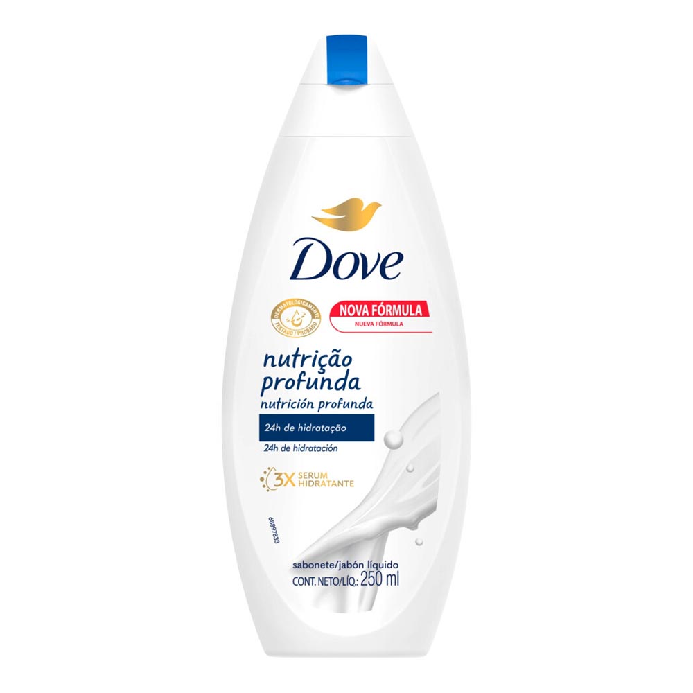 SABONETE LIQ DOVE NUTRICAO PROFUNDA 250ML / UNILEV