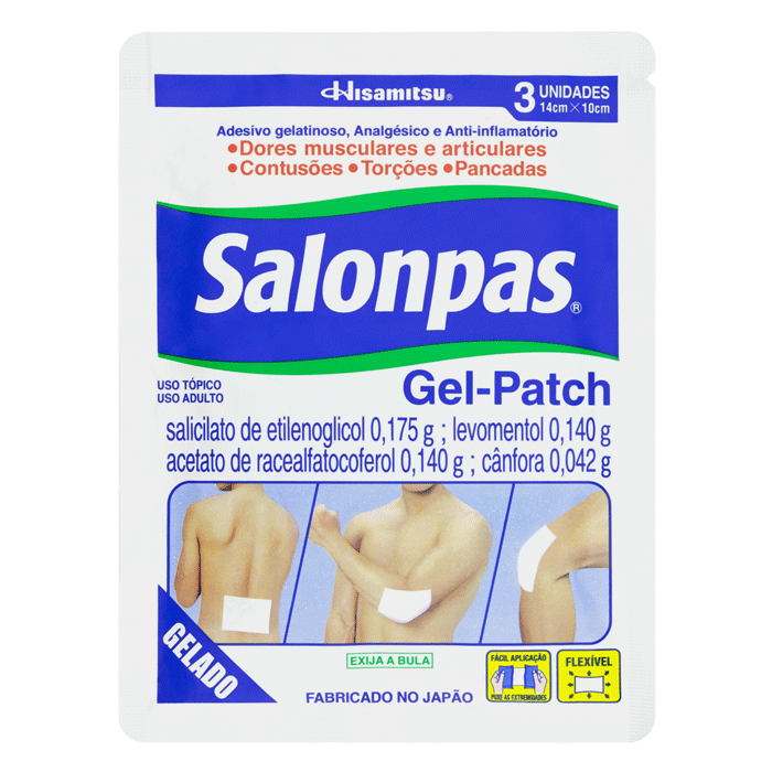 SALONPAS GEL-PATCH 1 ENV C 3UNID