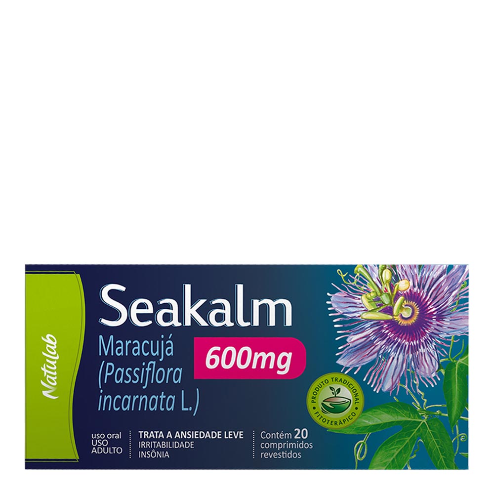 SEAKALM 600MG 20CP