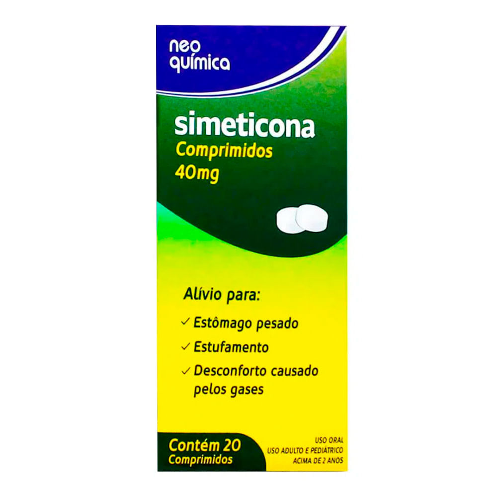 SIMETICONA 40MG C/20