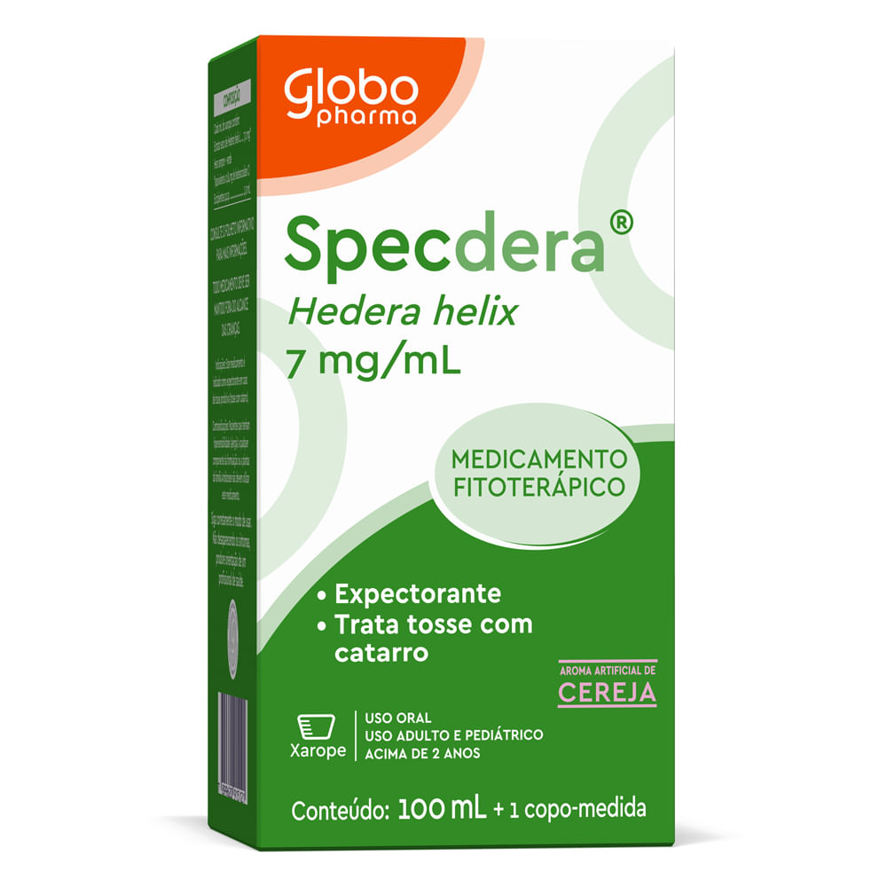 SPECDERA 7MG/ML XPE 100ML CEREJA + CP (HED HEL) /