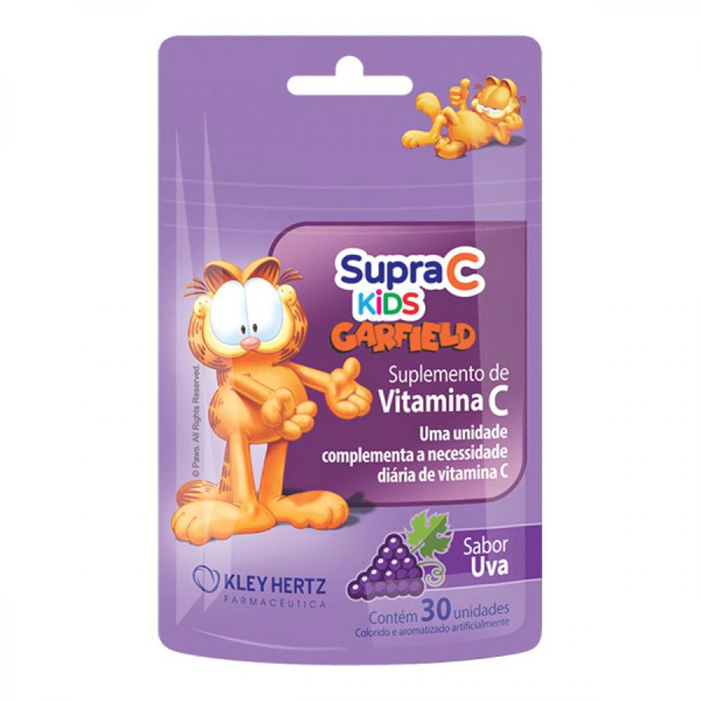 SUPRAVIT C KIDS SABOR UVA 1X30