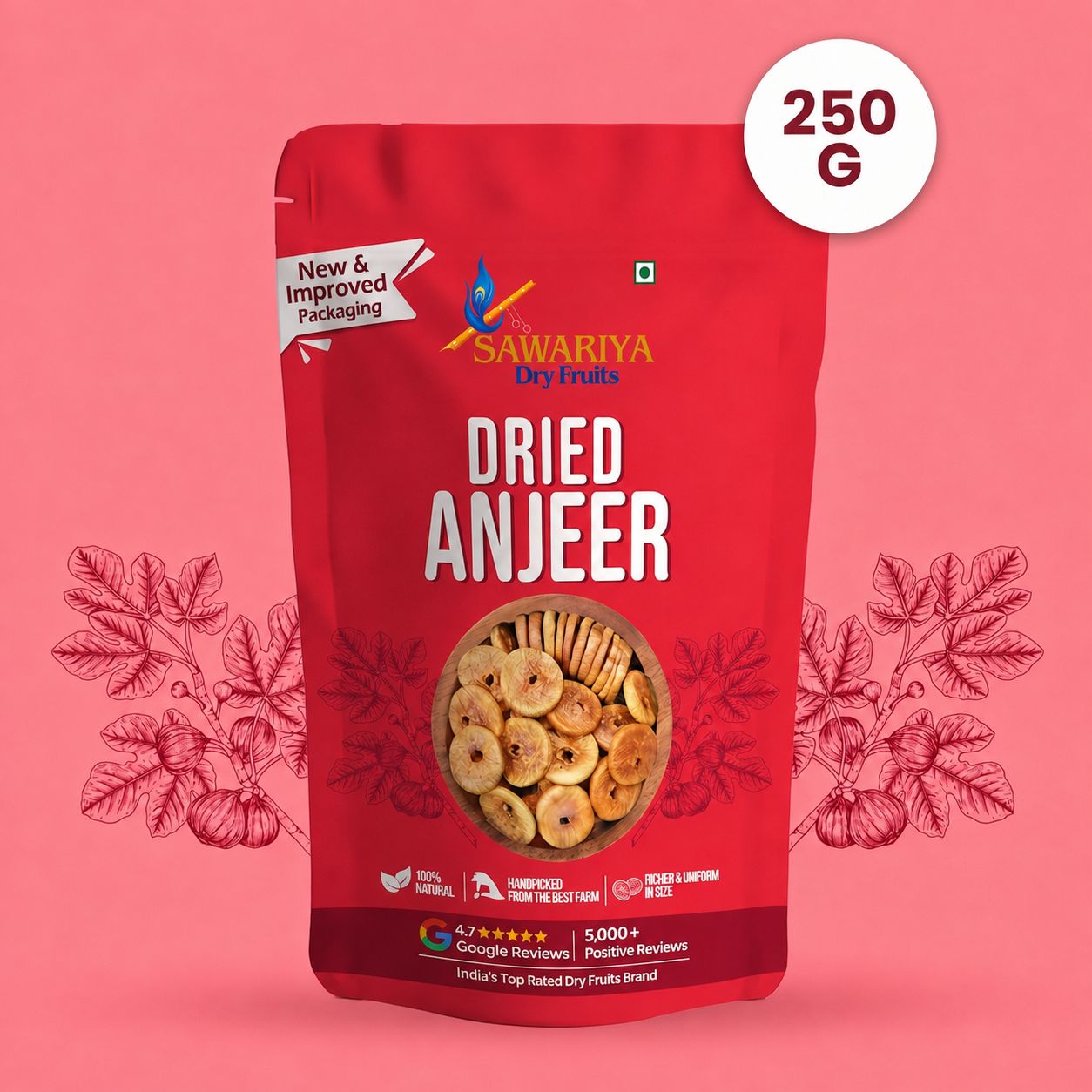 Dried Anjeer (Figs)