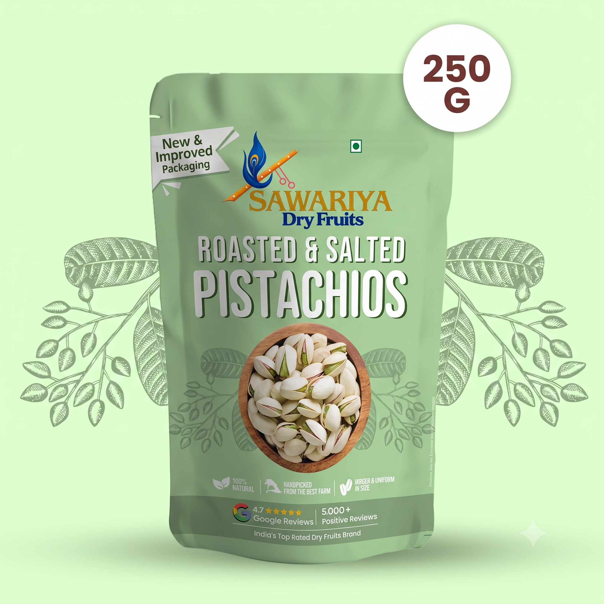 Roasted &amp;amp; Salted Pistachios I Pista Nuts