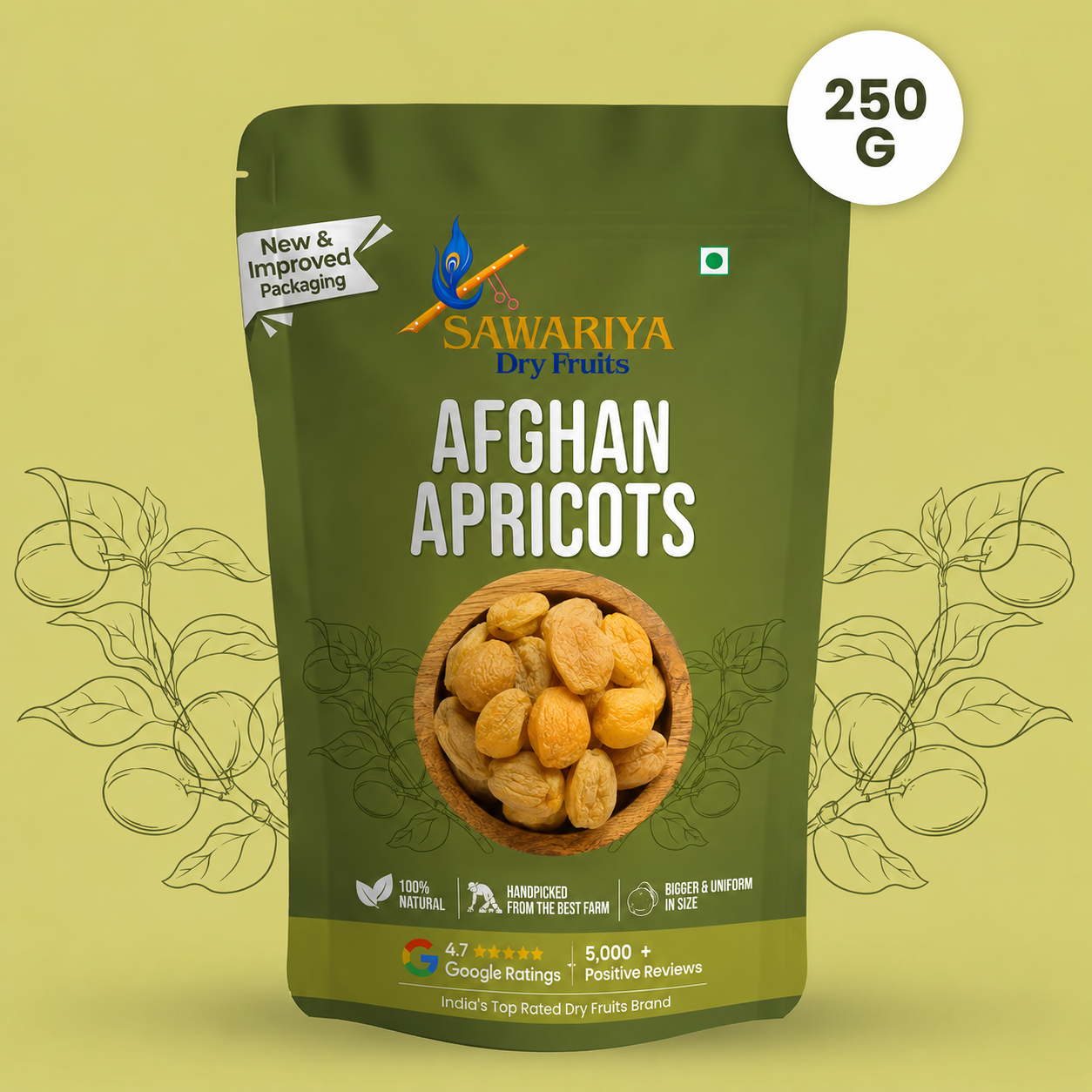 Afghan Apricots I Khubani I Khumani