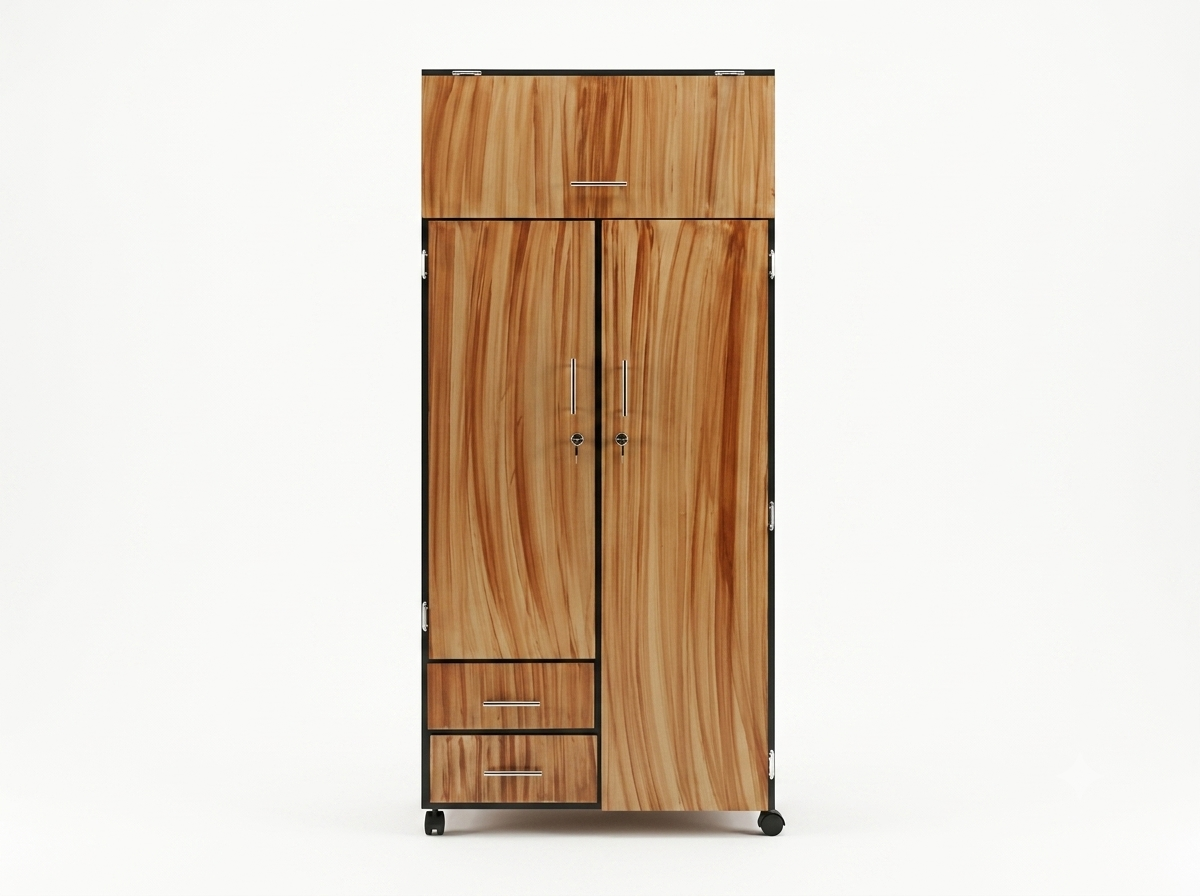 Closet de 2 puertas colores clasicos