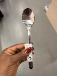 Spoon, stainless steel, 19 cm