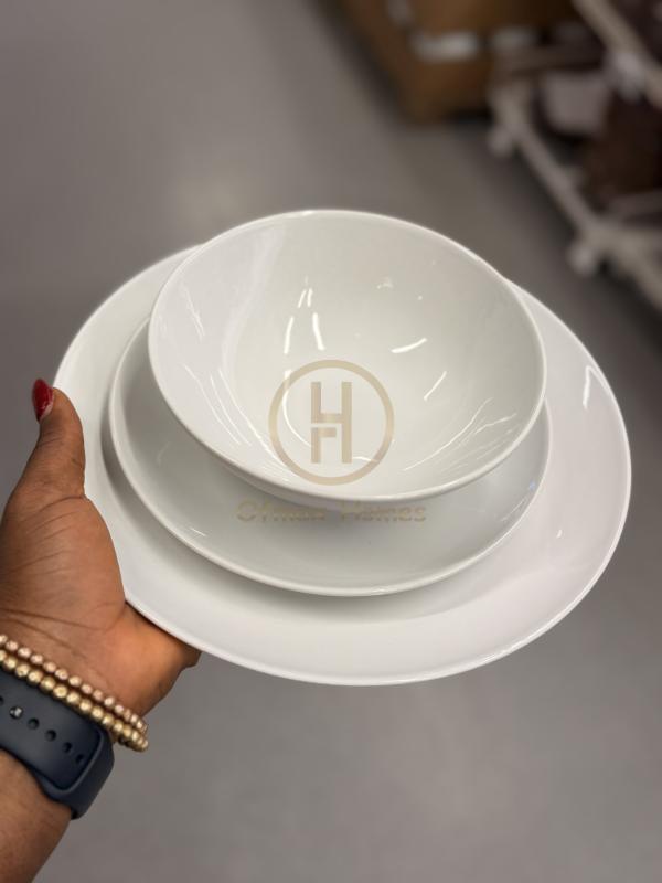 18-piece service, white