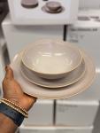 18-piece service, light pink