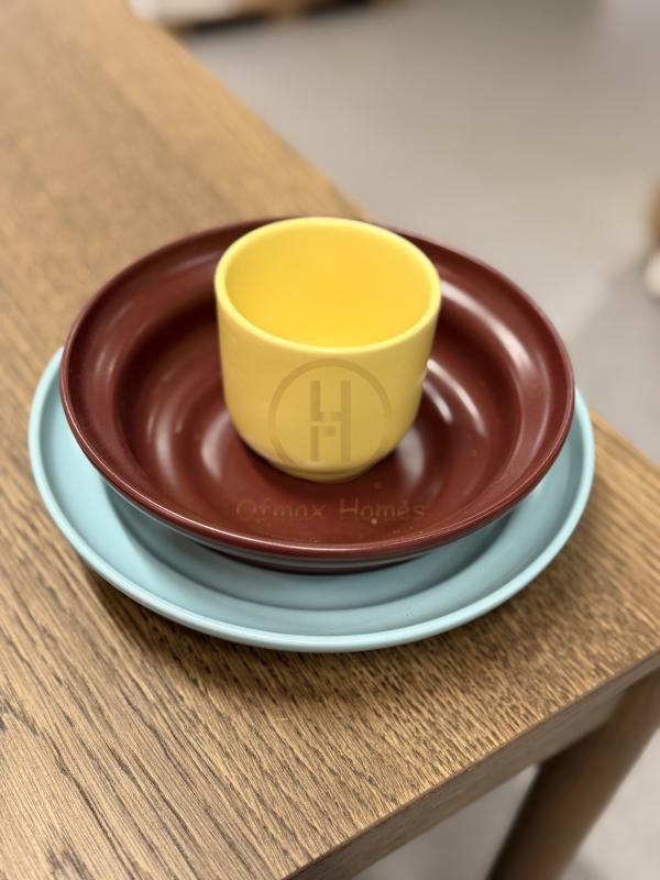 3-piece serving set, mixed colours