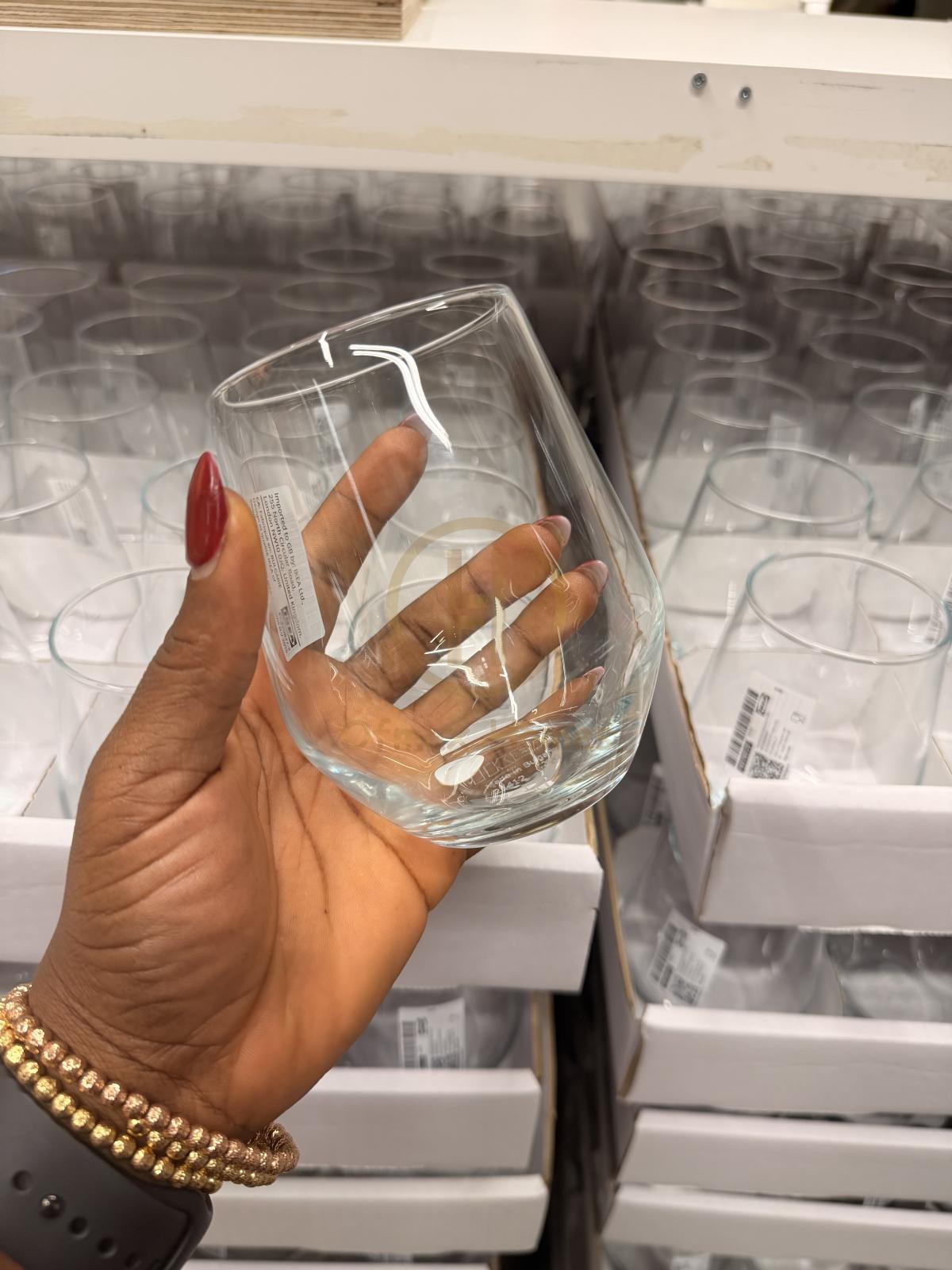 45cl glass cup