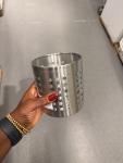 Stainless steel cutlery holder