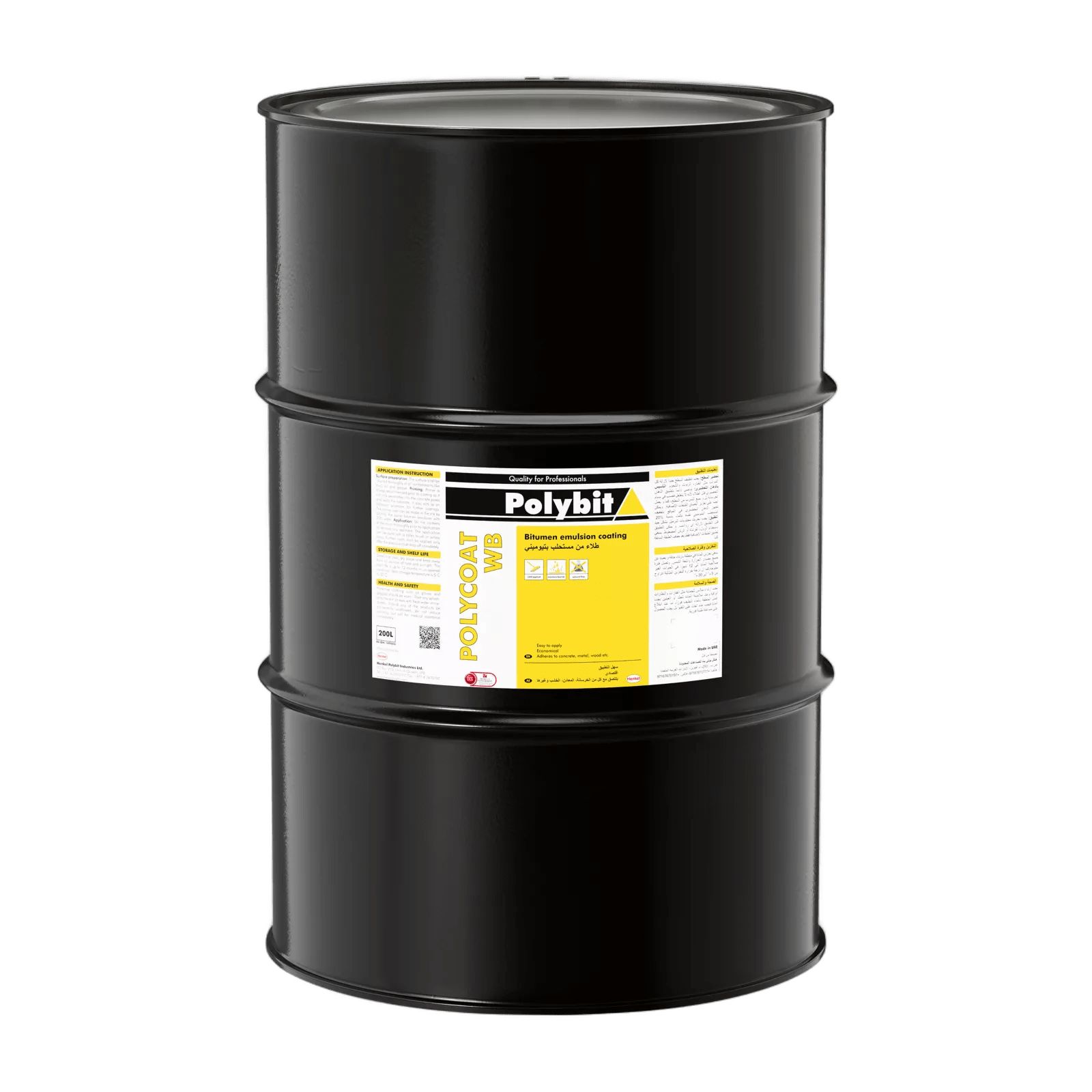 Polybit Polycoat RBE 10 200L Rubberized Bitumen Emulsion 5