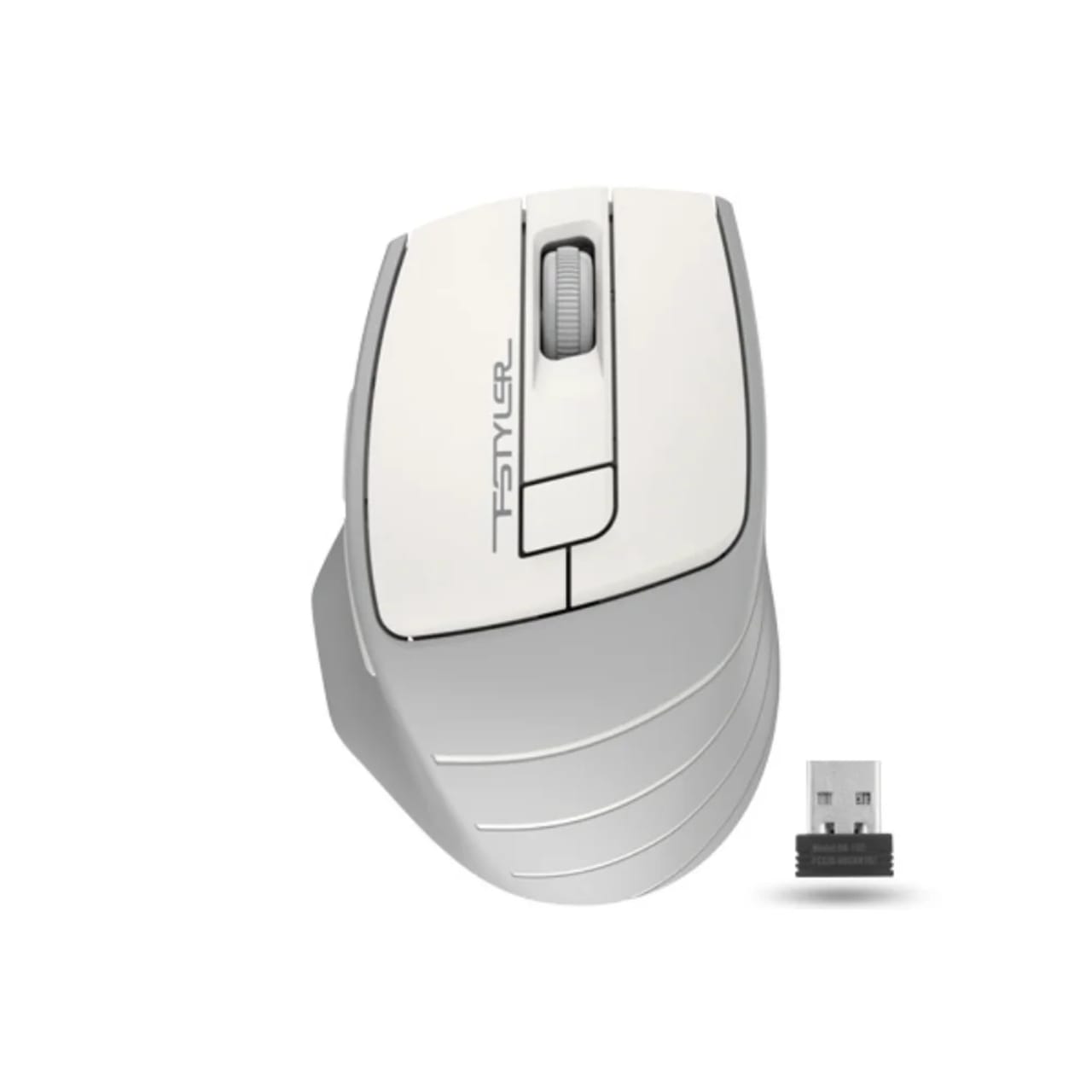 A4tech FG30S Fstyler Wireless Silent Click Mouse USB White - Mouse