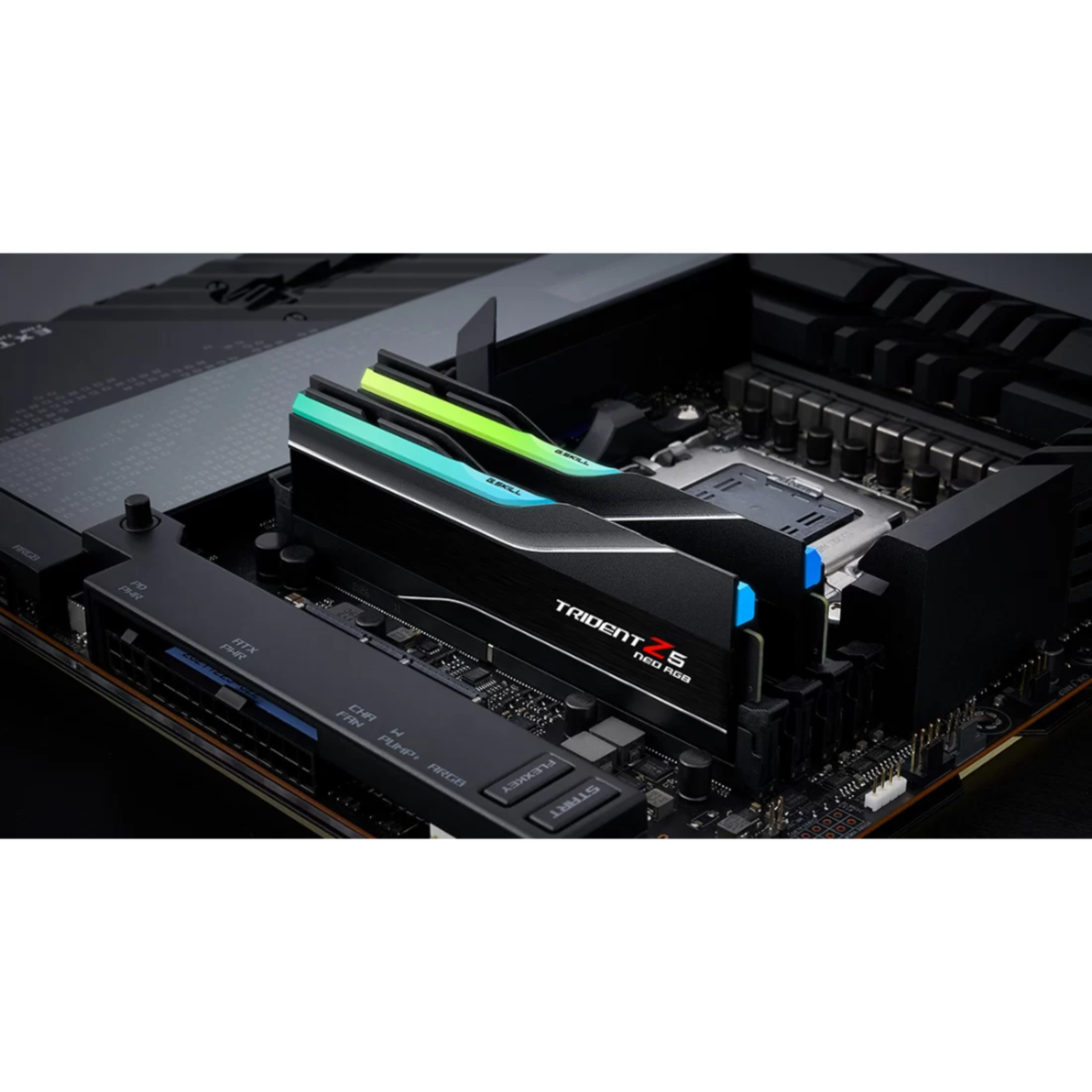 32GB (16x2) KIT 6000mhz TRIDENT Z5 NEO (AMD) RGB BLACK 3 32GB (16x2) KIT 6000mhz TRIDENT Z5 NEO (AMD) RGB BLACK thumbnail 3