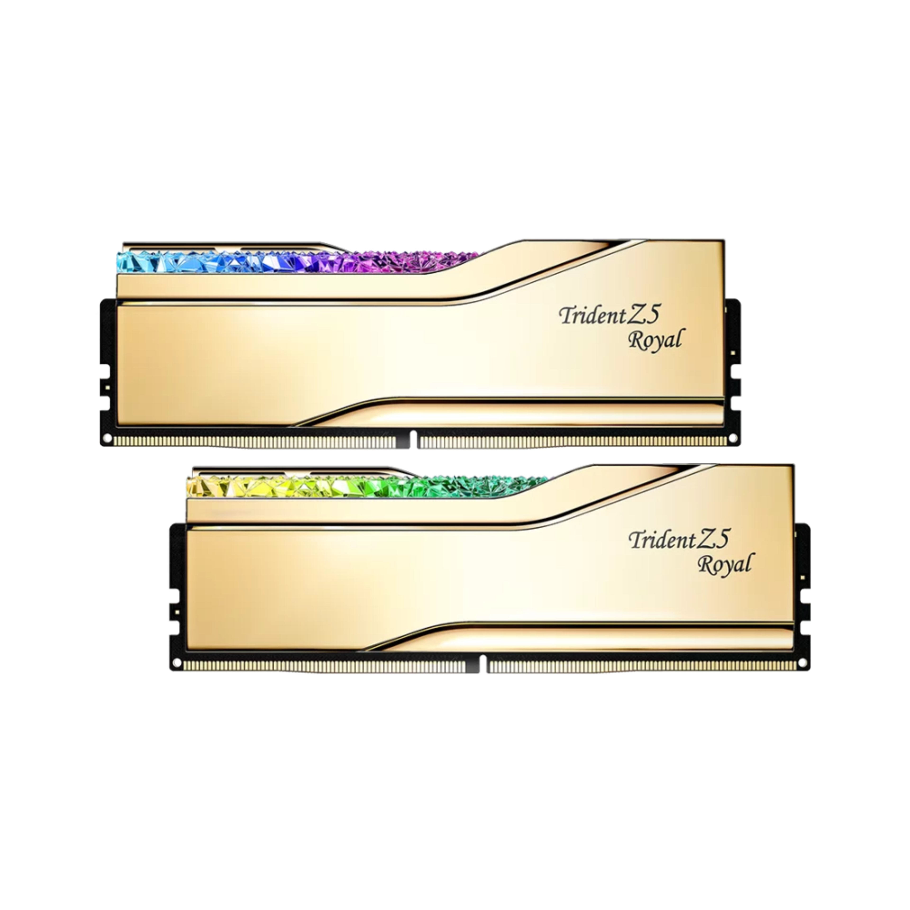 32GB (16x2) KIT 6400mhz TRIDENT Z5 ROYAL (INTEL) RGB GOLD 5 32GB (16x2) KIT 6400mhz TRIDENT Z5 ROYAL (INTEL) RGB GOLD thumbnail 5