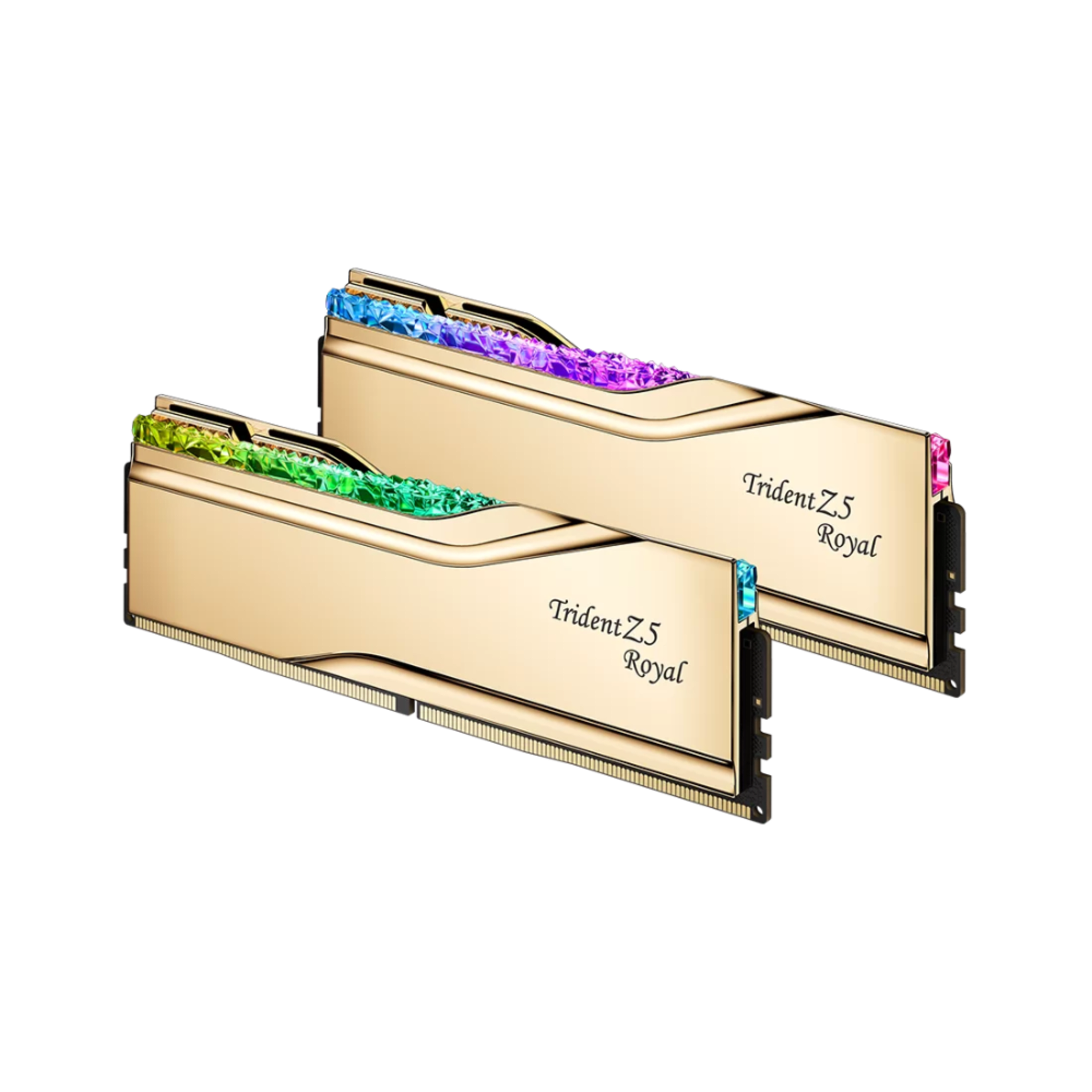 32GB (16x2) KIT 6400mhz TRIDENT Z5 ROYAL (INTEL) RGB GOLD 3 32GB (16x2) KIT 6400mhz TRIDENT Z5 ROYAL (INTEL) RGB GOLD thumbnail 3