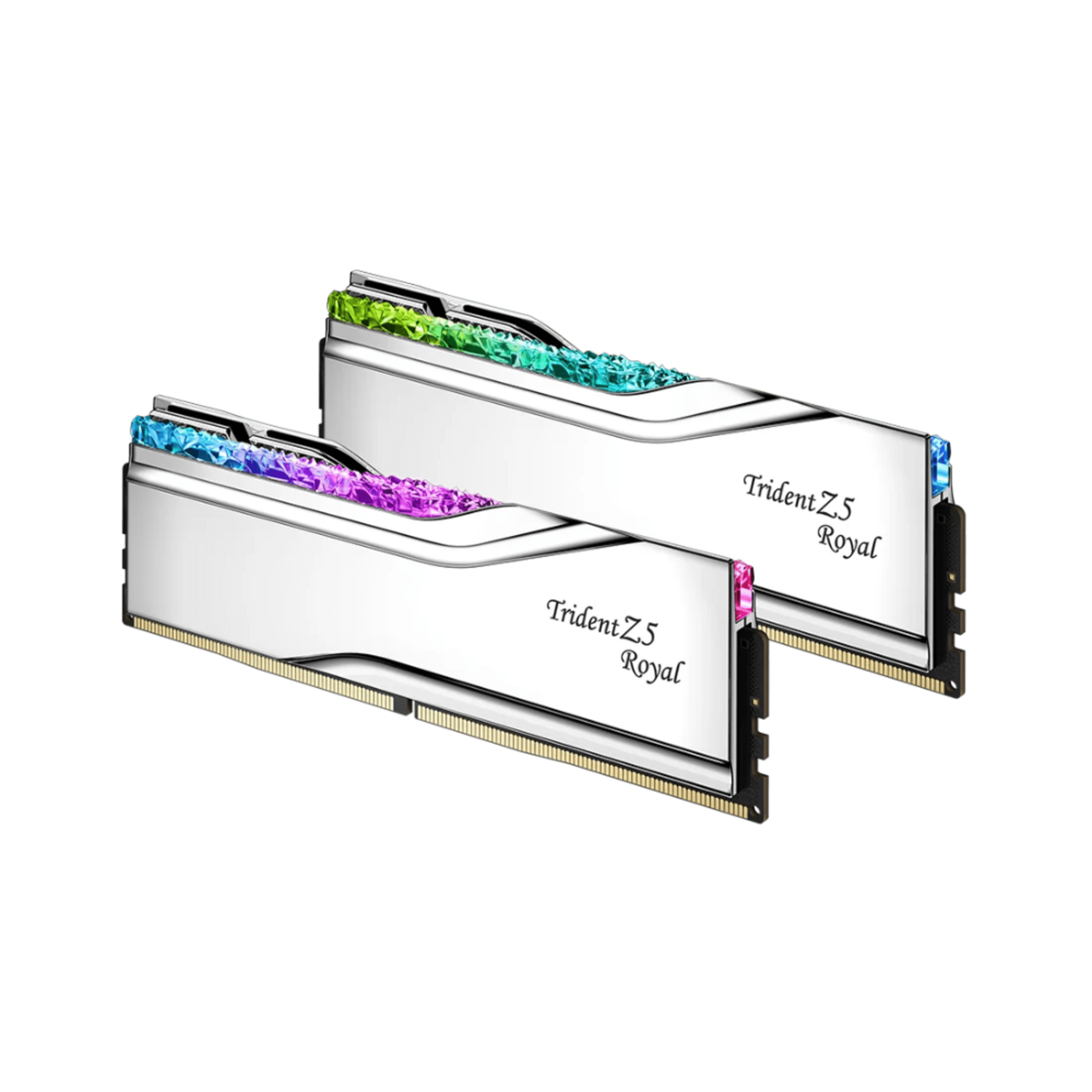 32GB (16x2) KIT 6400mhz TRIDENT Z5 ROYAL (INTEL) RGB SILVER 3 32GB (16x2) KIT 6400mhz TRIDENT Z5 ROYAL (INTEL) RGB SILVER thumbnail 3
