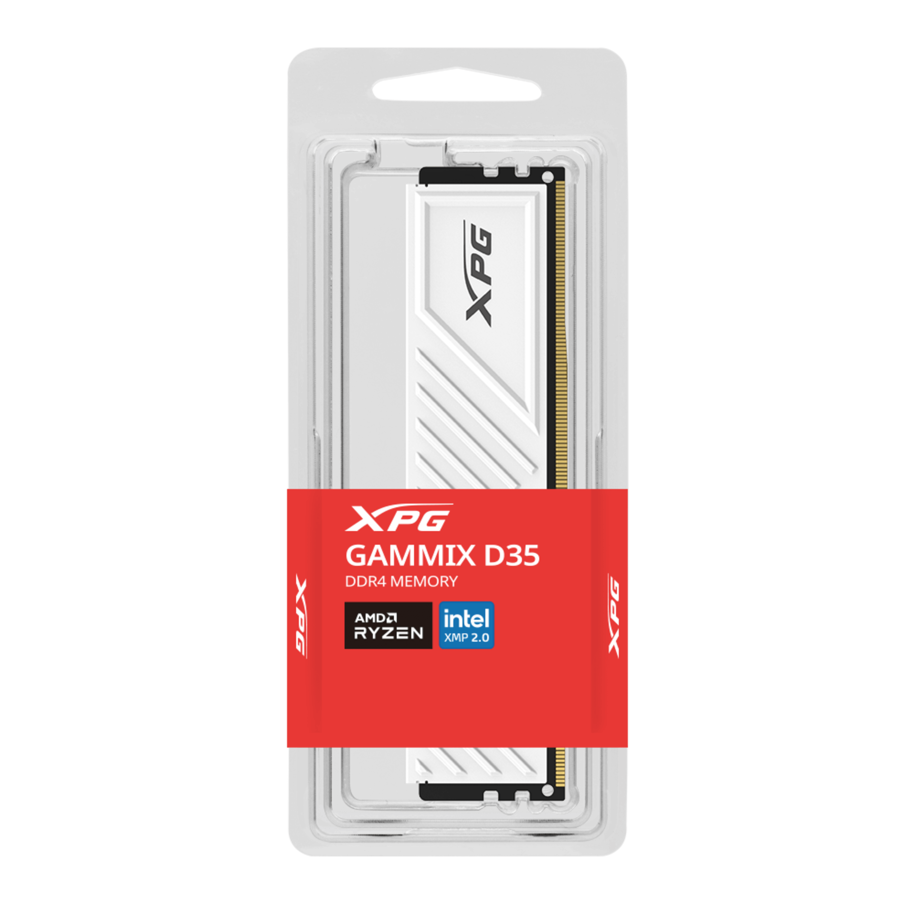 XPG 32GB 3600MHz D35 DESKTOP DDR4 (Dual Pack - 2 x 16GB) (RGB) WHITE 5 XPG 32GB 3600MHz D35 DESKTOP DDR4 (Dual Pack - 2 x 16GB) (RGB) WHITE thumbnail 5