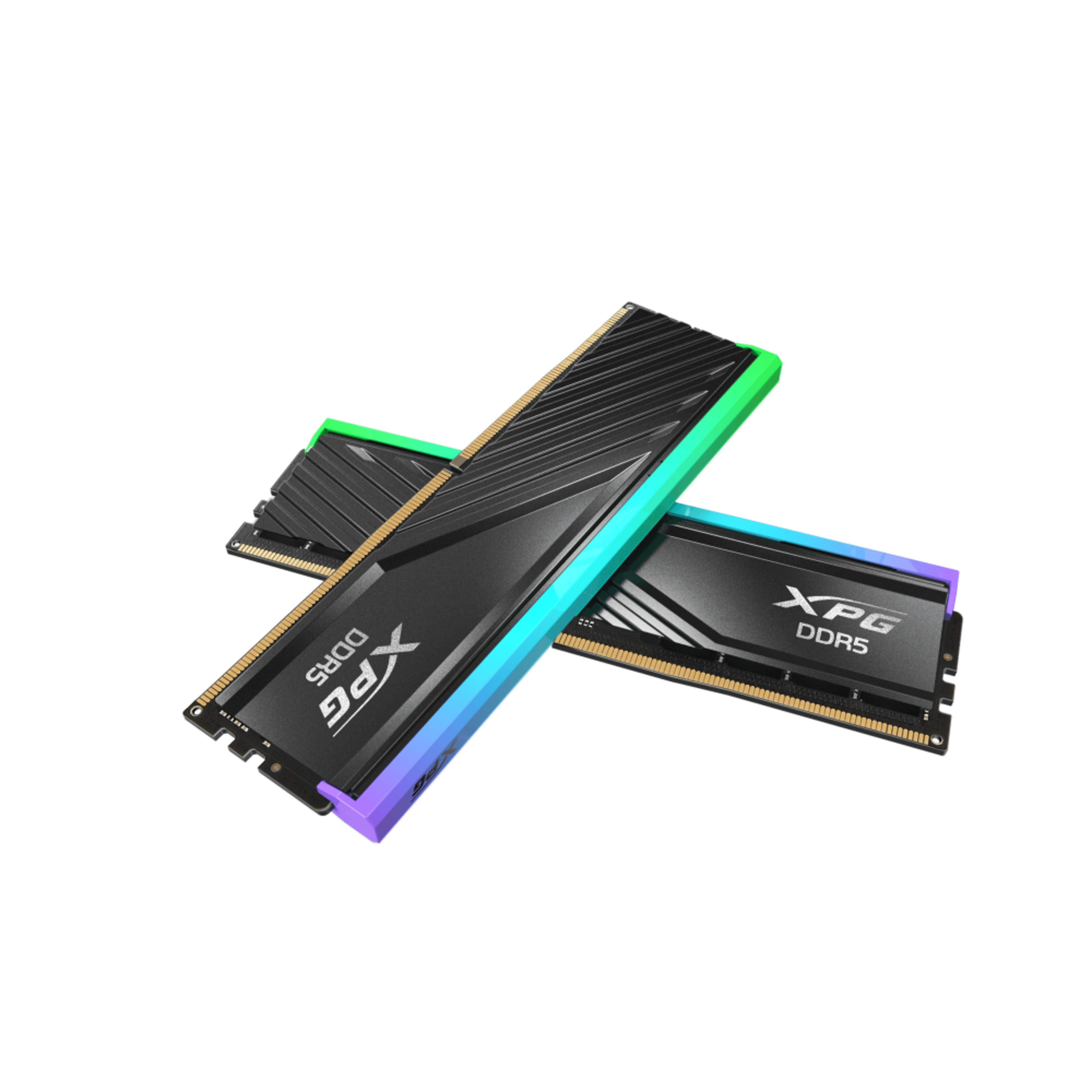 XPG 32GB 6000MHz LANCER BLADE DDR5 DESKTOP RGB ( Dual Pack 16 x 2 ) BLACK (CL 30-40-40) - Main Image XPG 32GB 6000MHz LANCER BLADE DDR5 DESKTOP RGB ( Dual Pack 16 x 2 ) BLACK (CL 30-40-40) - Main Image