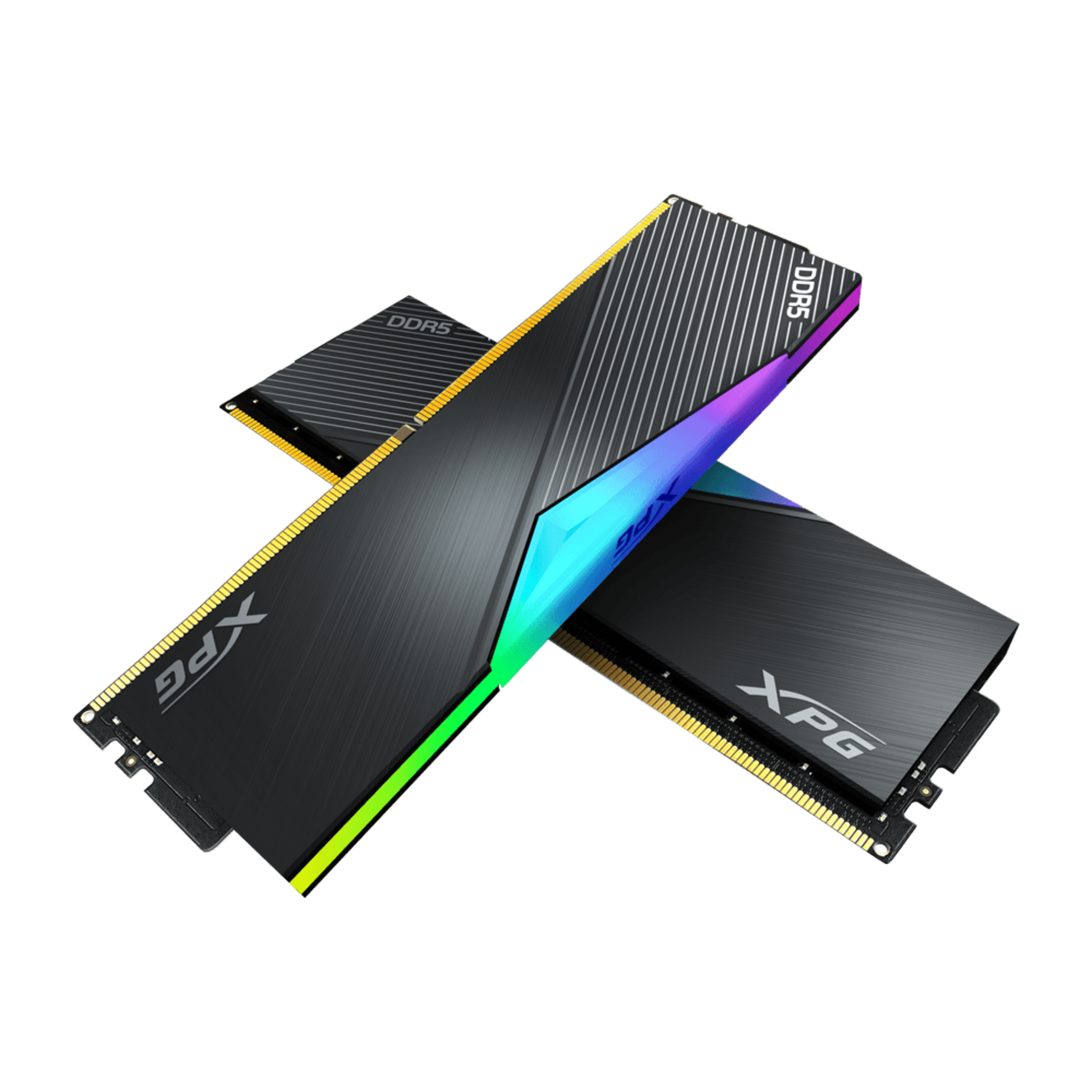 XPG 32GB 6000MHz LANCER BLADE DDR5 DESKTOP RGB ( Dual Pack 16 x 2 ) BLACK (CL 36-38-38) - Main Image XPG 32GB 6000MHz LANCER BLADE DDR5 DESKTOP RGB ( Dual Pack 16 x 2 ) BLACK (CL 36-38-38) - Main Image