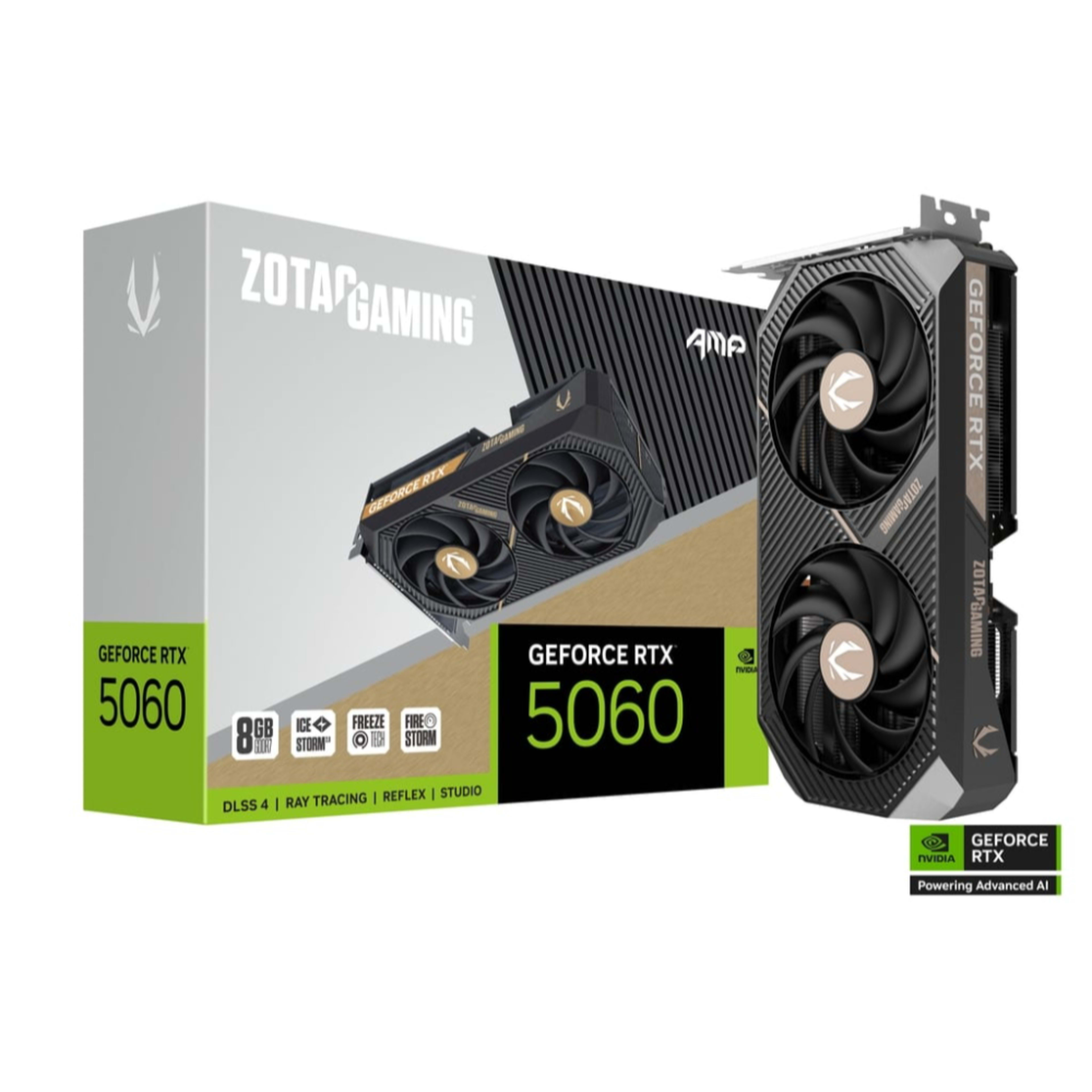 Zotac 5060 8GB 2 FAN AMP - Main Image Zotac 5060 8GB 2 FAN AMP - Main Image