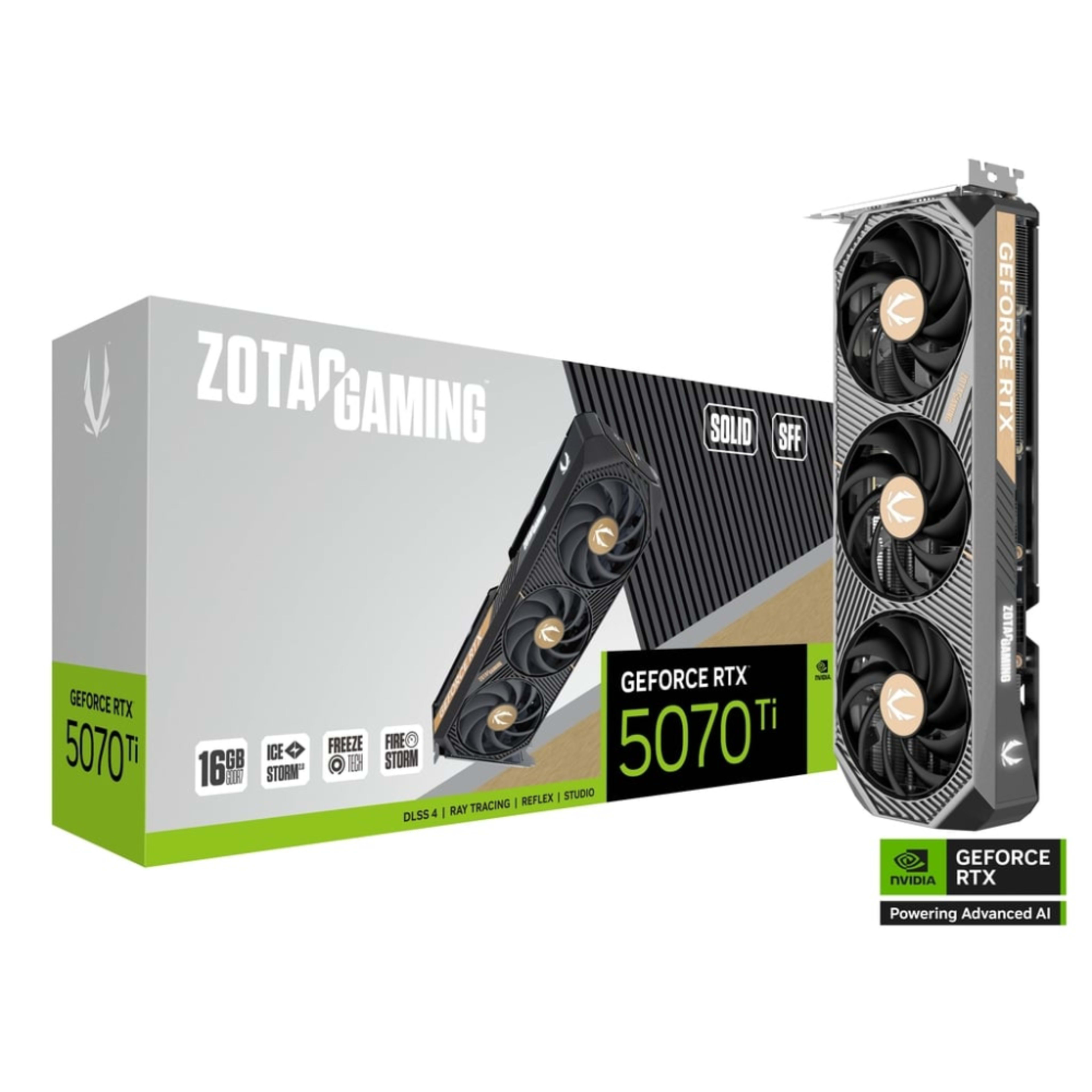 Zotac 5070 TI 16GB SOLID SFF 2 Zotac 5070 TI 16GB SOLID SFF thumbnail 2