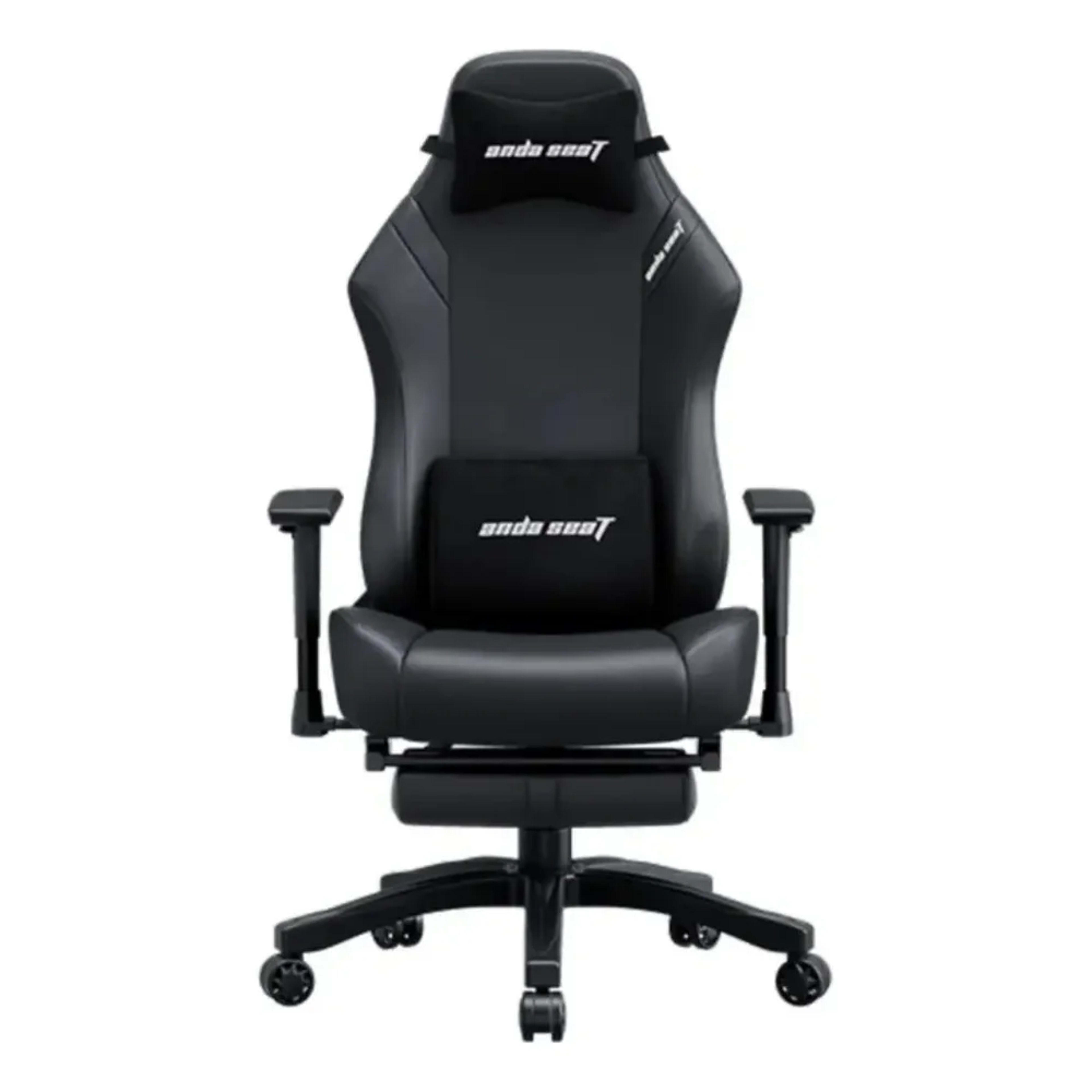 LUNA PRO WITH FOOTREST (BLACK FABRIC) - Main Image LUNA PRO WITH FOOTREST (BLACK FABRIC) - Main Image