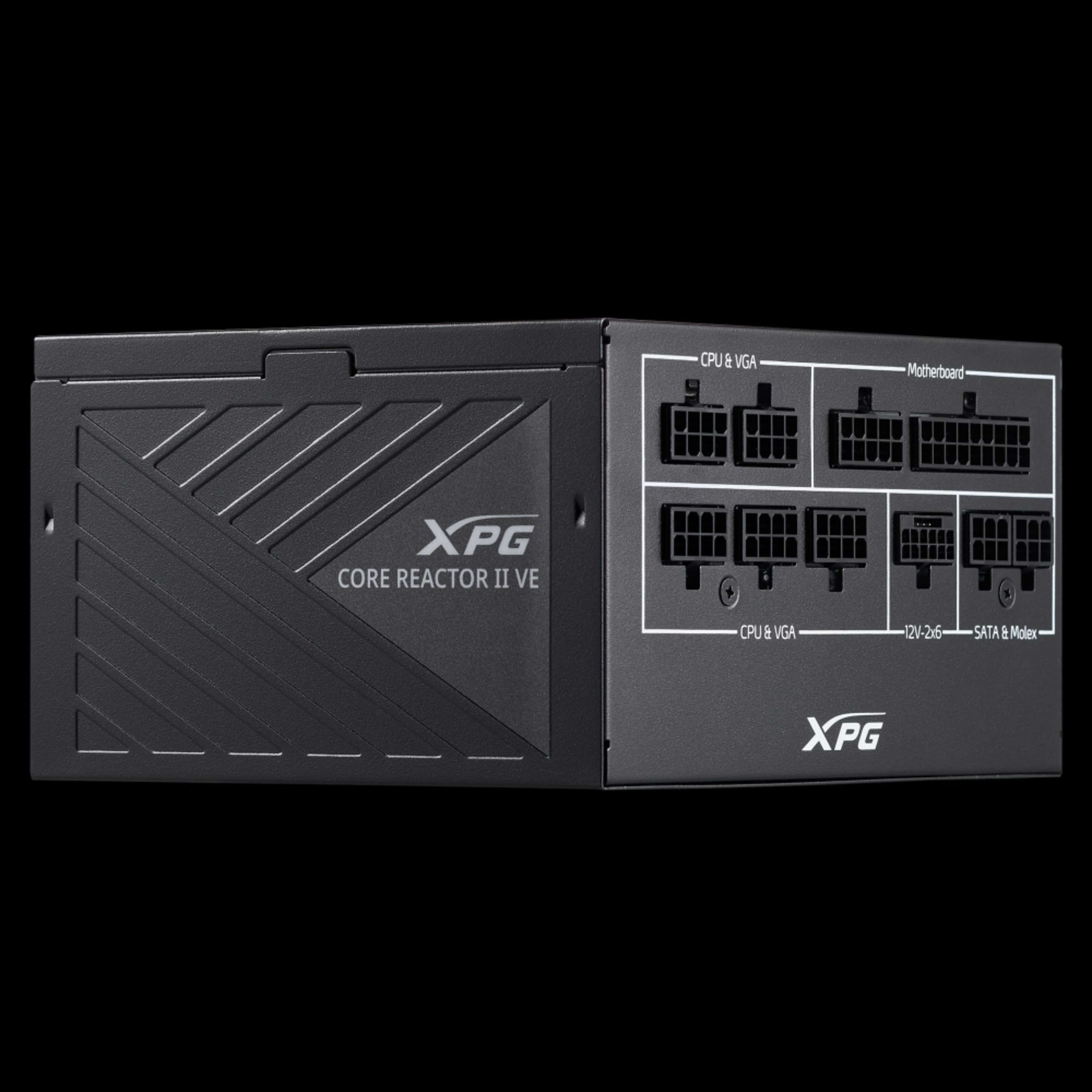 XPG 850W GOLD VE COREREACTOR II Gaming Power Supply MODULAR - Main Image XPG 850W GOLD VE COREREACTOR II Gaming Power Supply MODULAR - Main Image