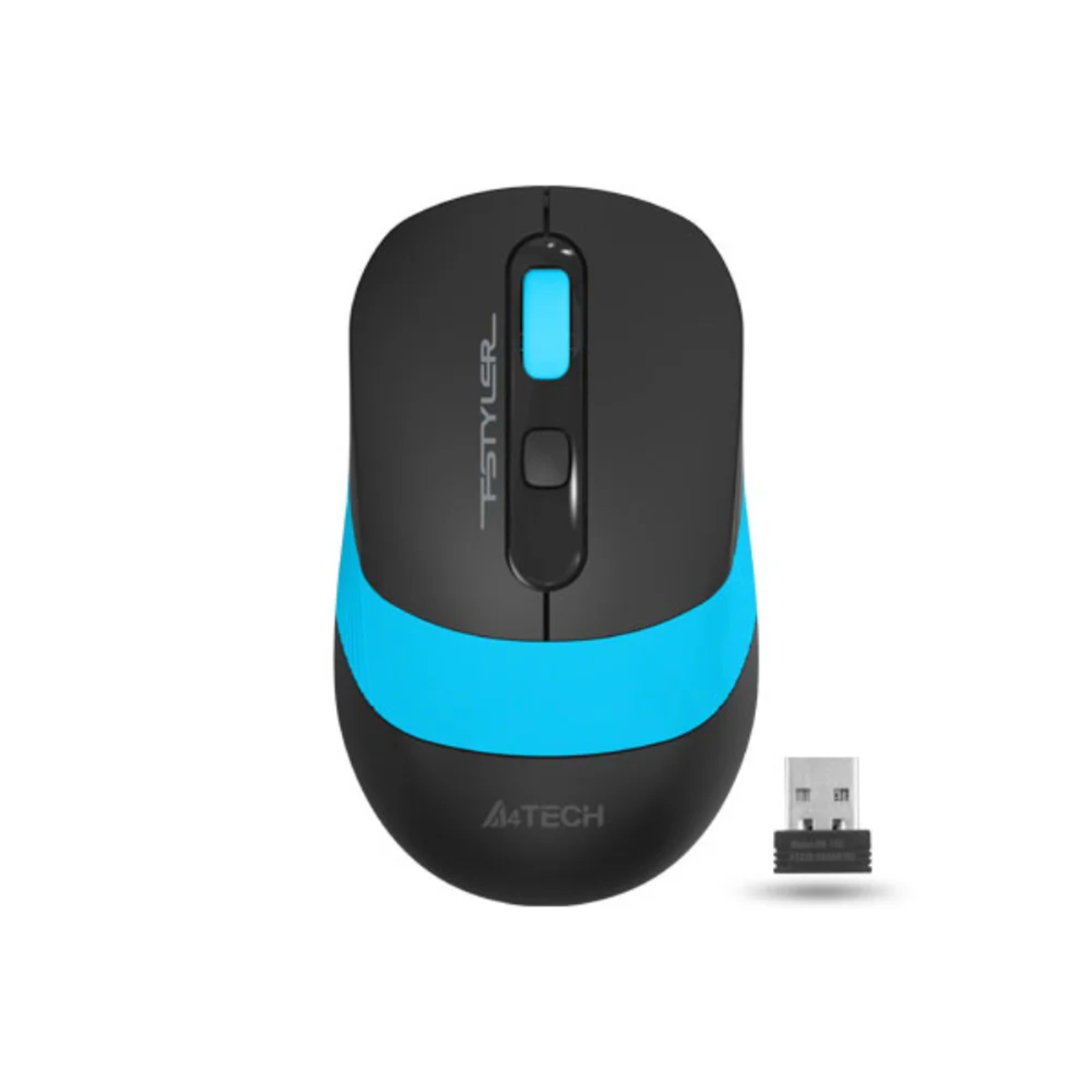 A4tech FG10S (Blue) Fstyler 2.4G Wireless Silent Click Mouse USB (Blue) - Main Image A4tech FG10S (Blue) Fstyler 2.4G Wireless Silent Click Mouse USB (Blue) - Main Image