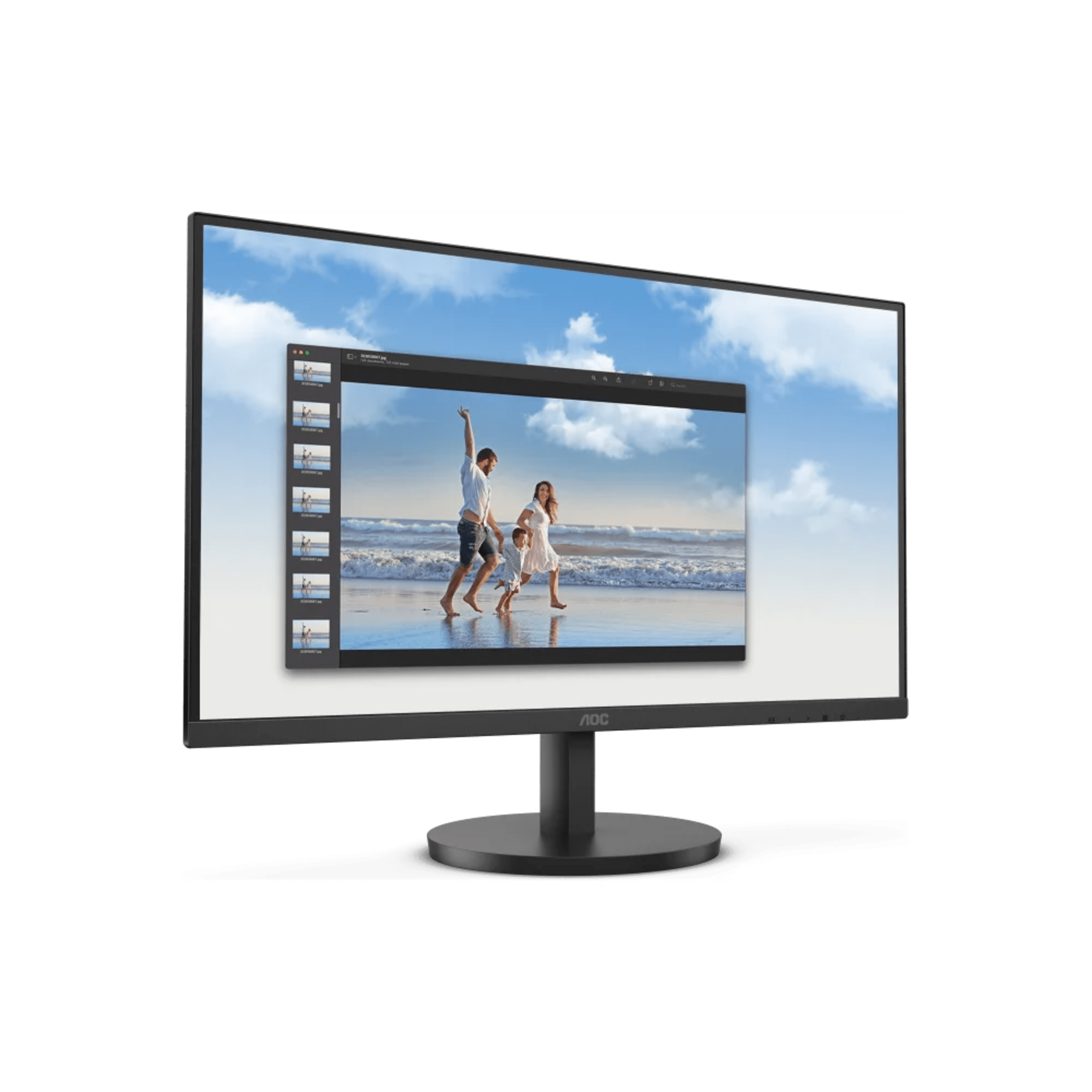 AOC 3-SIDED FRAMELESS LED 21.5” 22B3HM 4 AOC 3-SIDED FRAMELESS LED 21.5” 22B3HM thumbnail 4
