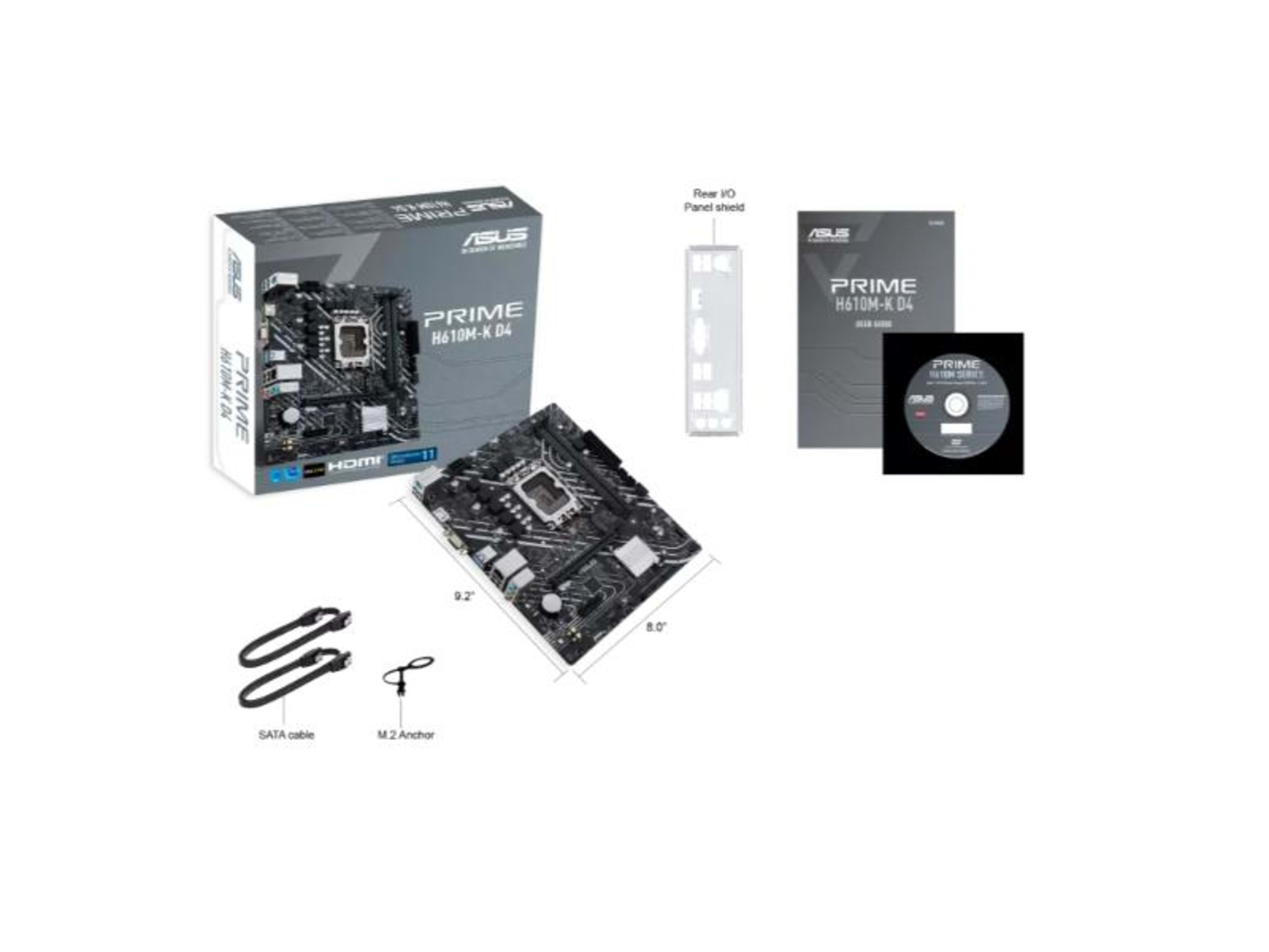 ASUS PRIME H610M-K D4 thumbnail 3