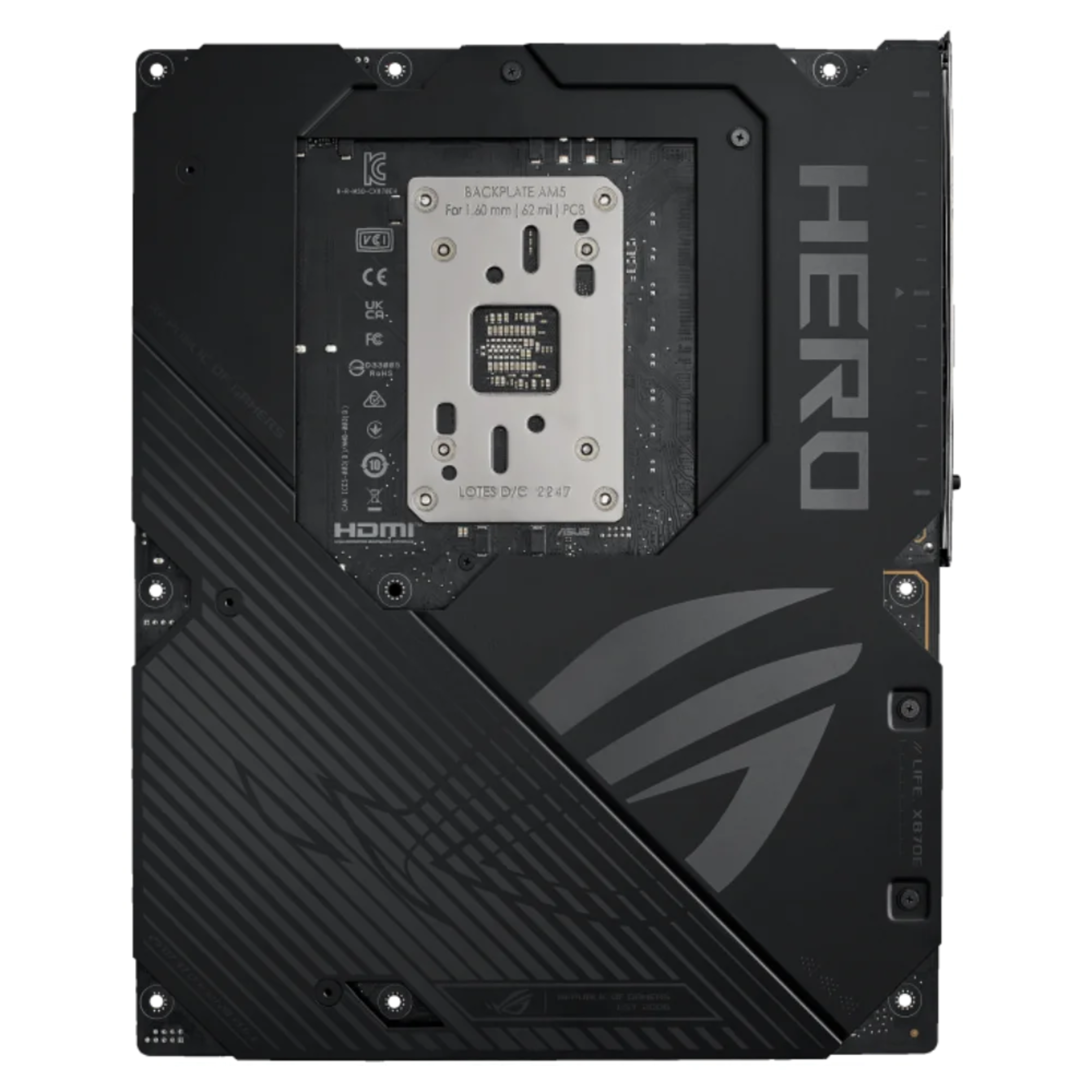 ASUS ROG CROSSHAIR X870E HERO - Main Image ASUS ROG CROSSHAIR X870E HERO - Main Image