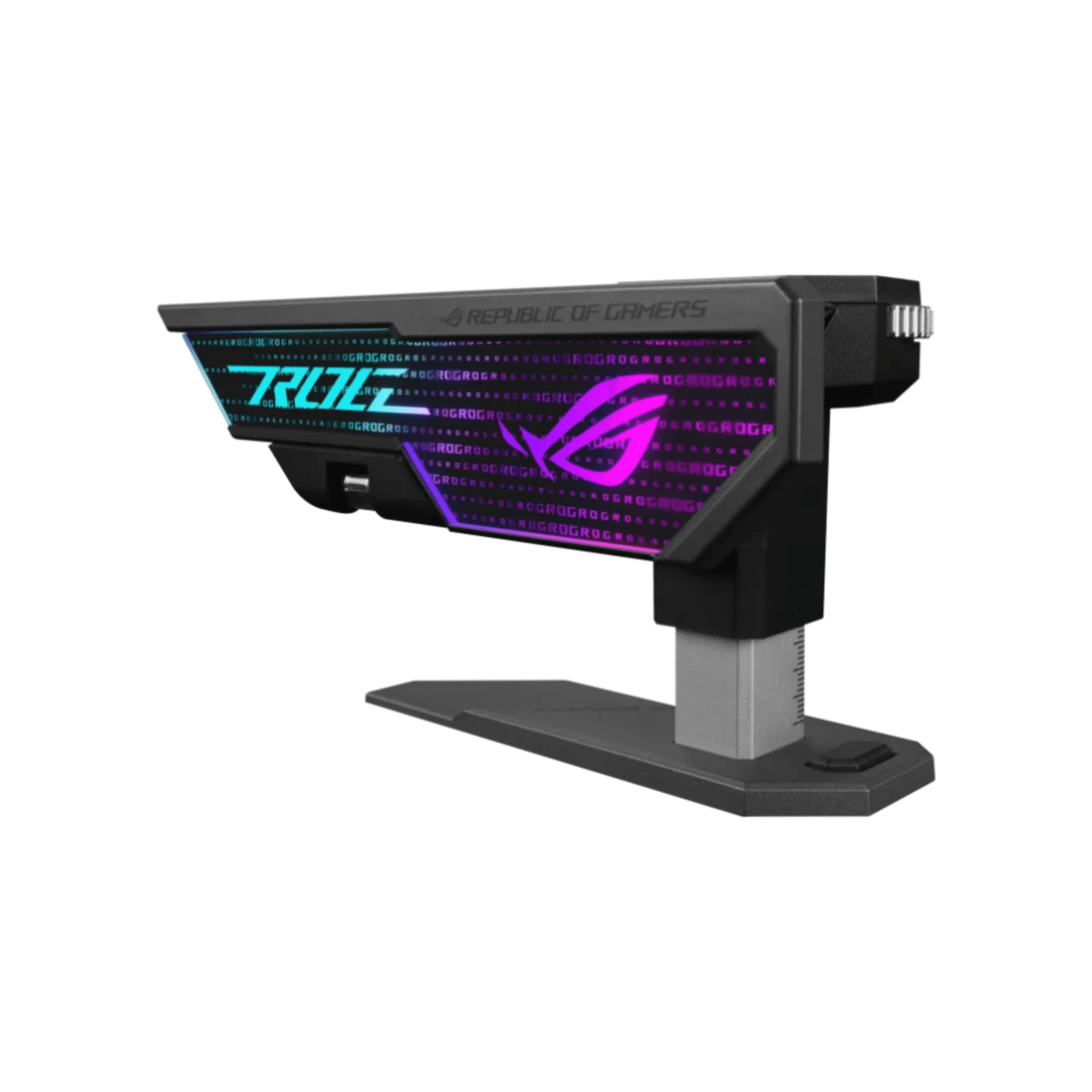ASUS XH01 ROG HERCULX GRAPHICS CARD HOLDER BLACK - Main Image ASUS XH01 ROG HERCULX GRAPHICS CARD HOLDER BLACK - Main Image
