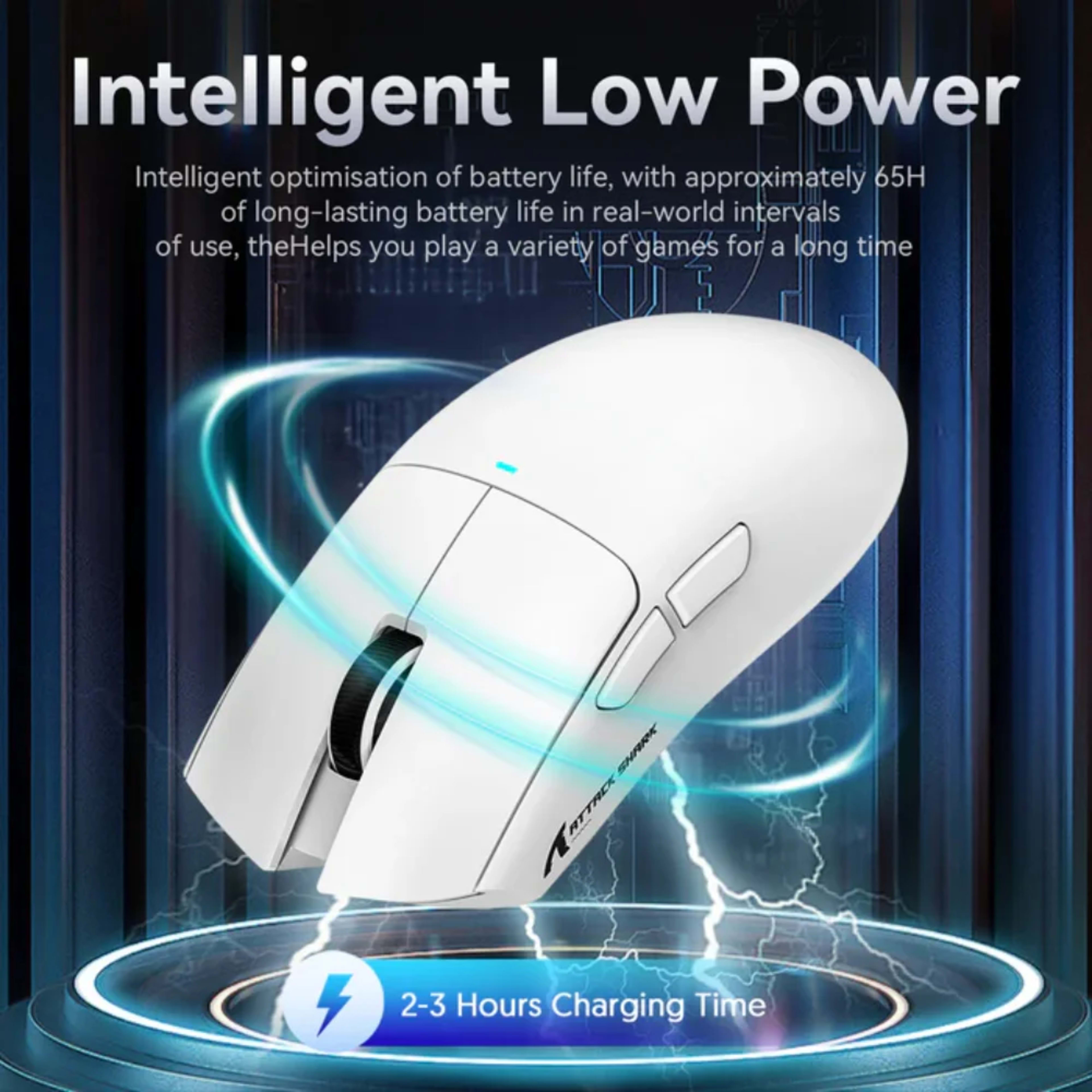 Attack Shark X11 SE Wireless Three Modes Gaming Mouse With Charging Dock Black 4 Attack Shark X11 SE Wireless Three Modes Gaming Mouse With Charging Dock Black thumbnail 4