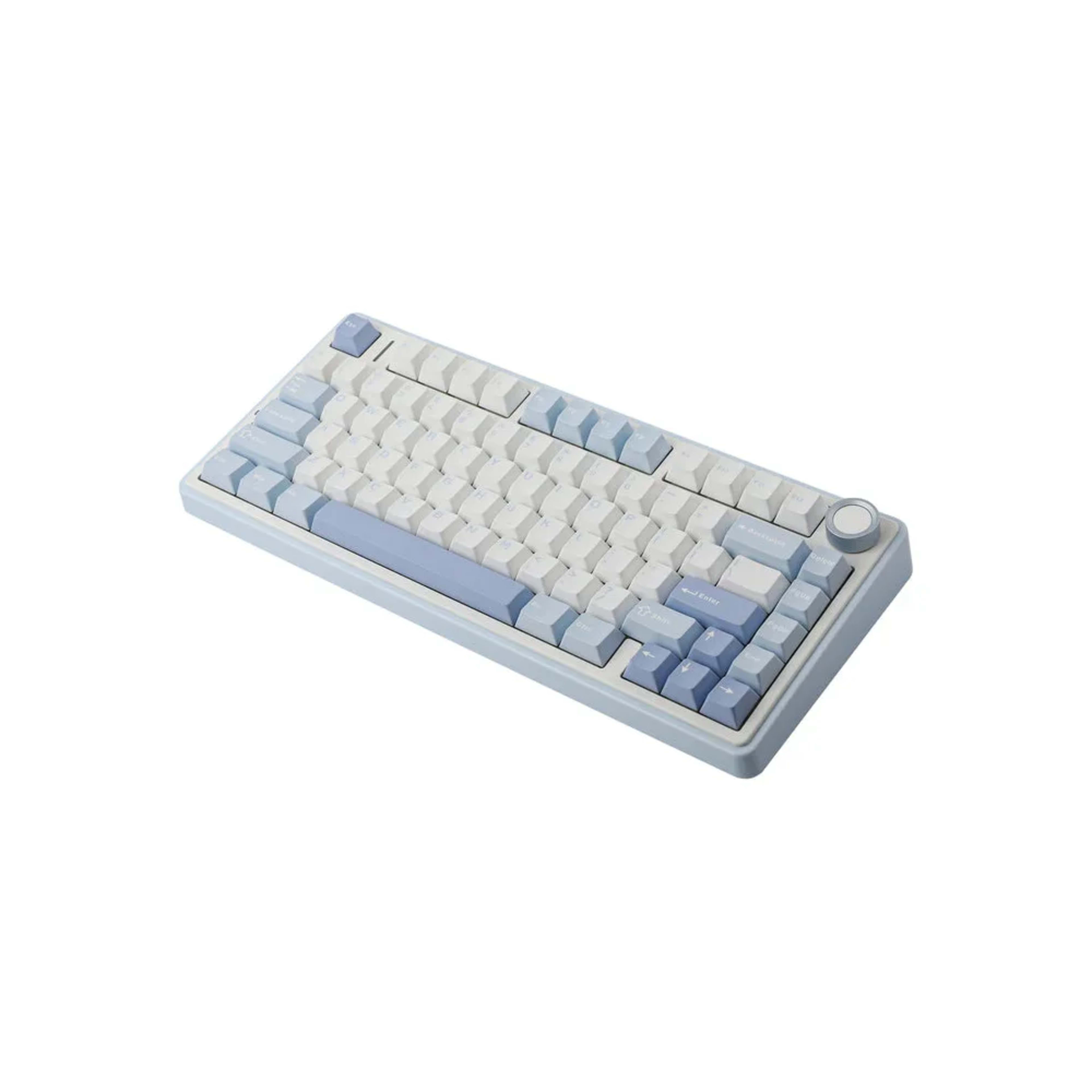 AULA F75 Blue+ White+Dark Blue- Gray Wood Switch Wireless Mechanical Gaming Keyboard 4 AULA F75 Blue+ White+Dark Blue- Gray Wood Switch Wireless Mechanical Gaming Keyboard thumbnail 4