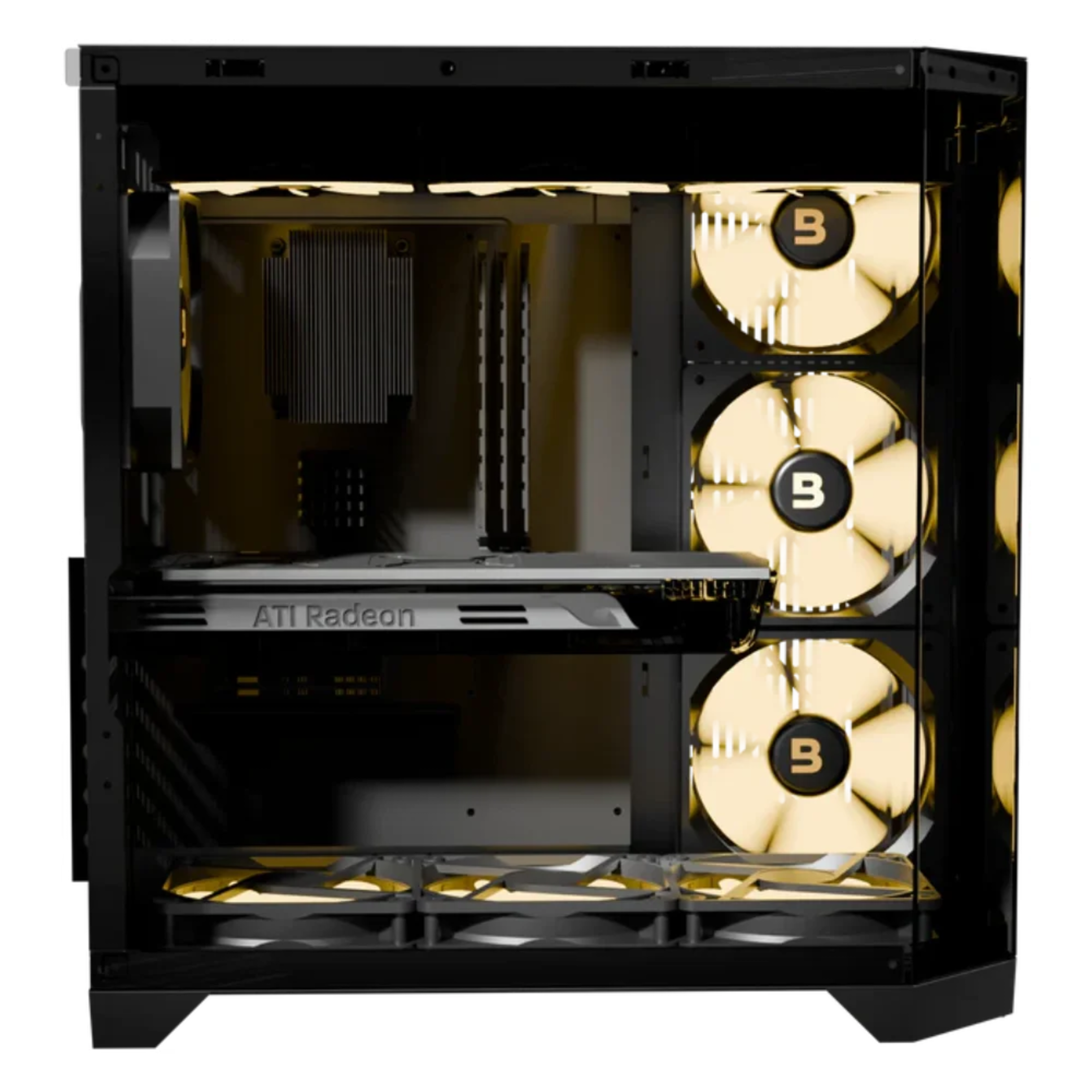 Boost Enclosure Elite Series X100 with 7 ARGB Fans - Main Image Boost Enclosure Elite Series X100 with 7 ARGB Fans - Main Image