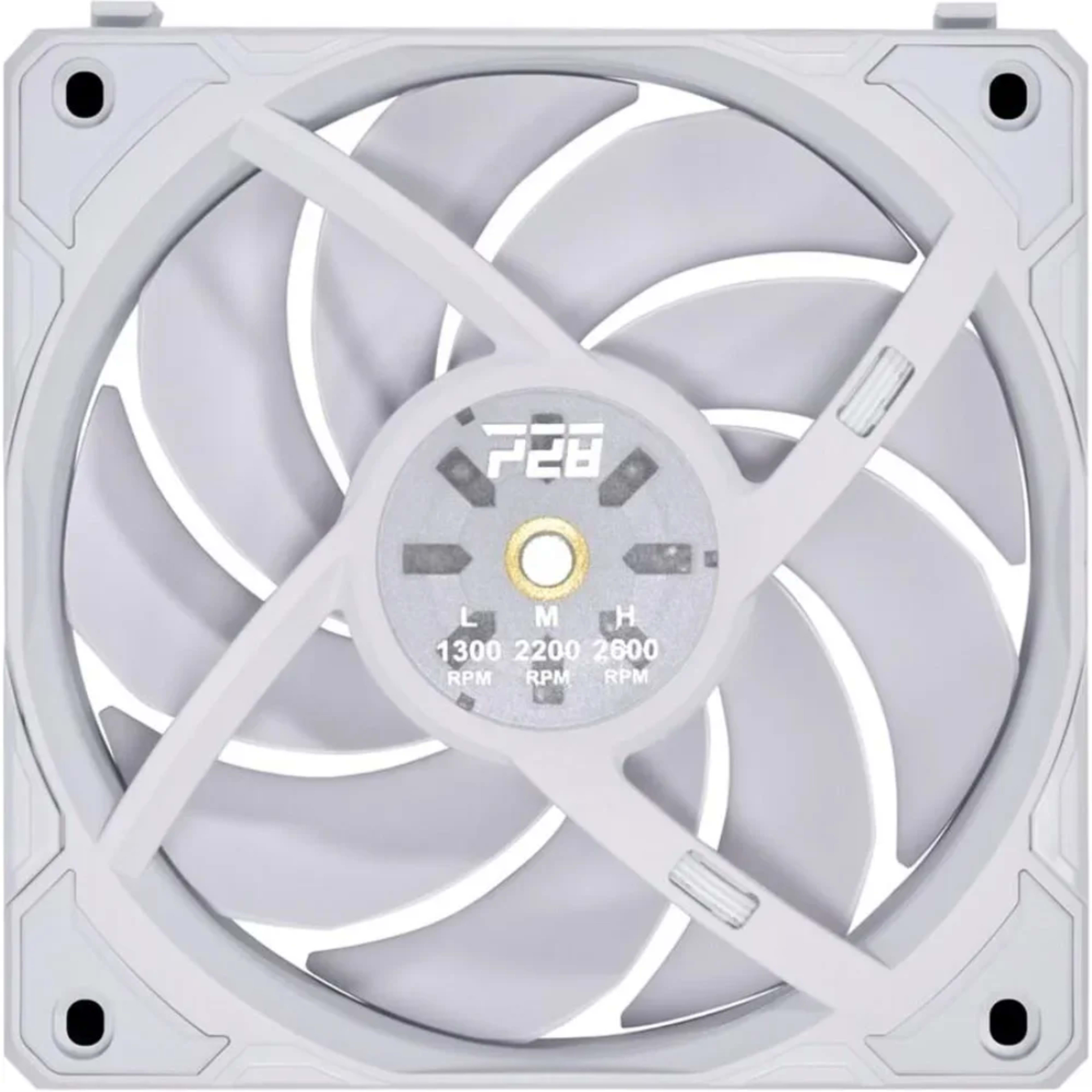 Lian Li UNI FAN P28 Case Fan (White, 3-Pack) 4 Lian Li UNI FAN P28 Case Fan (White, 3-Pack) thumbnail 4