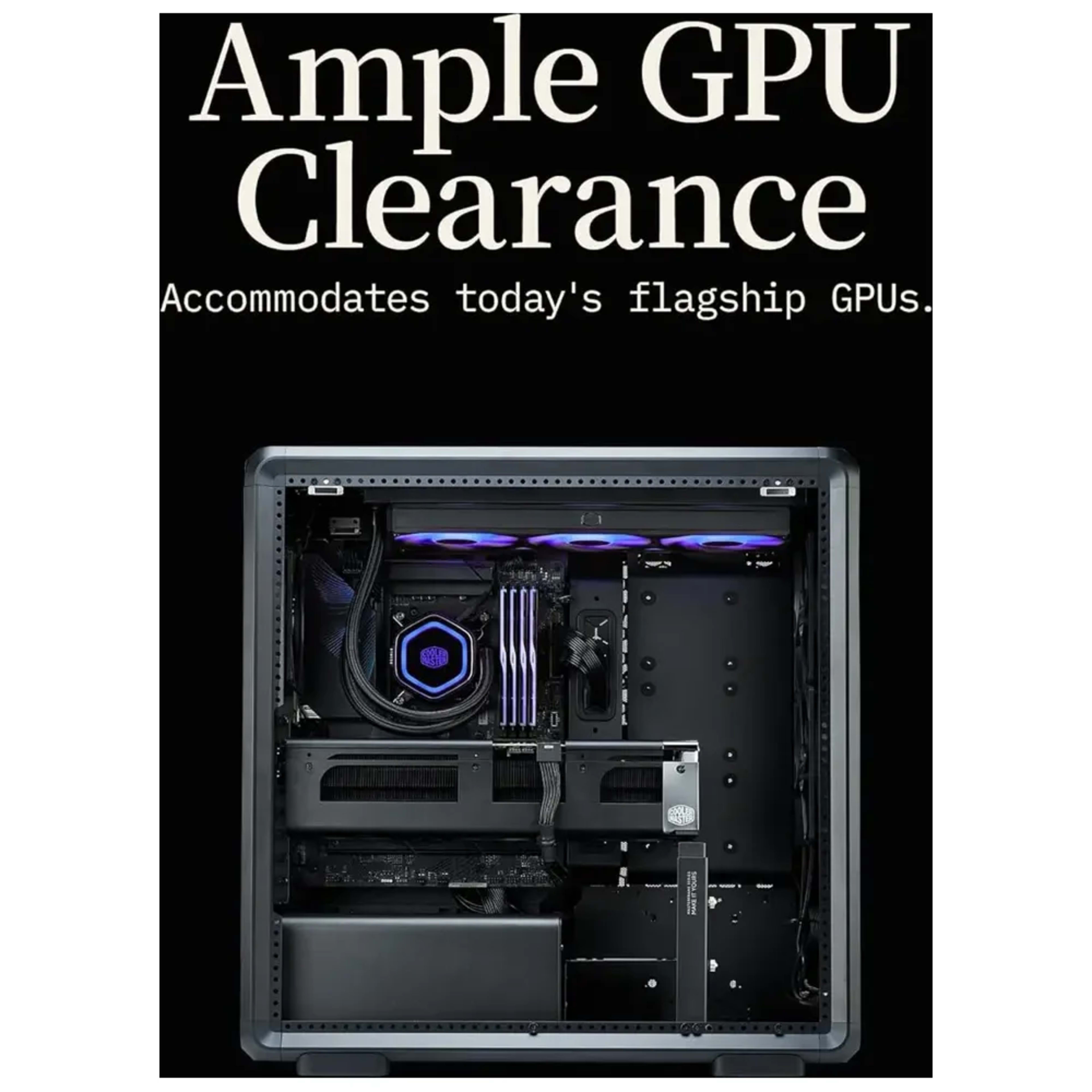COOLER MASTER MasterFrame 600 Black 6 COOLER MASTER MasterFrame 600 Black thumbnail 6