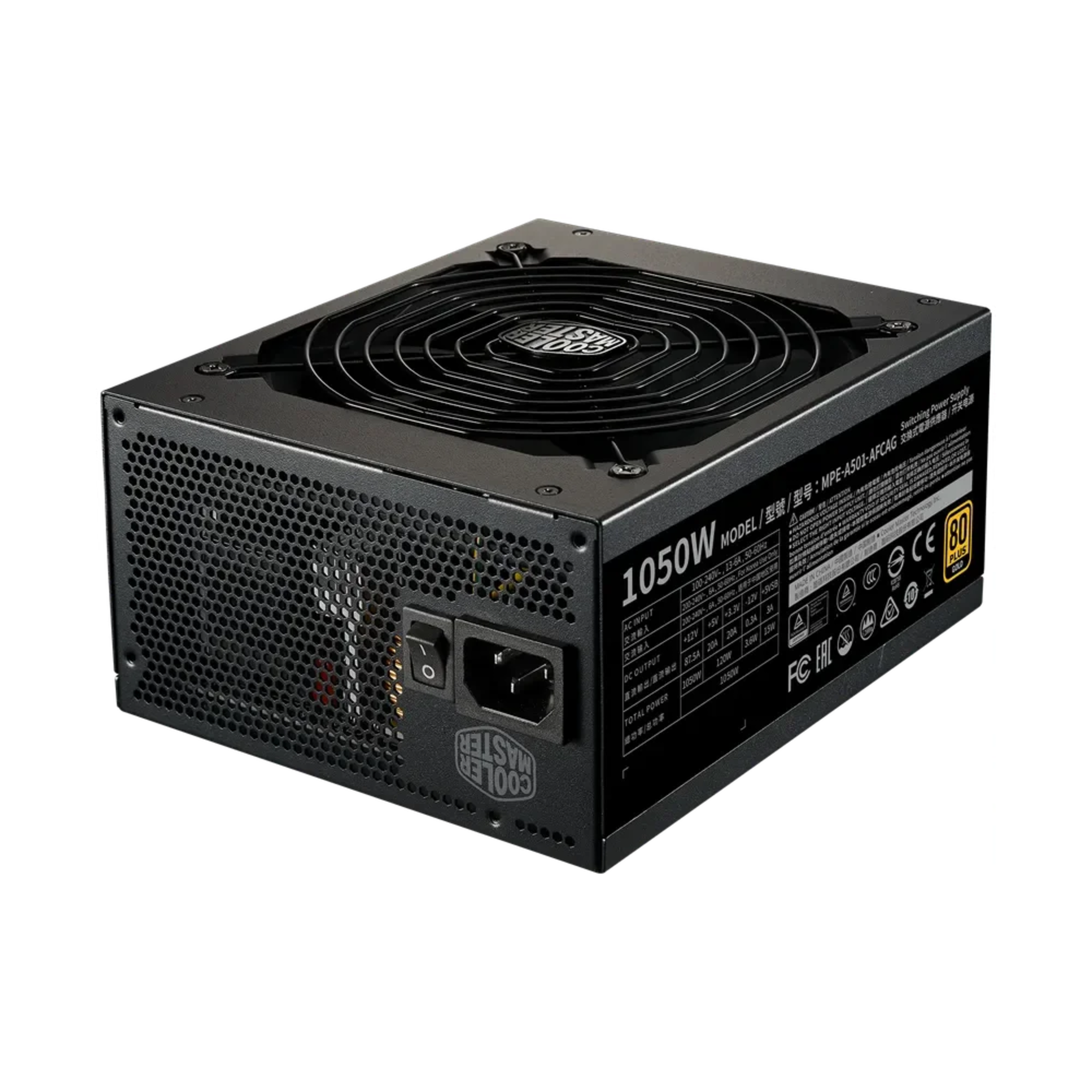 COOLER MASTER MWE Gold 1050 V2 2 COOLER MASTER MWE Gold 1050 V2 thumbnail 2