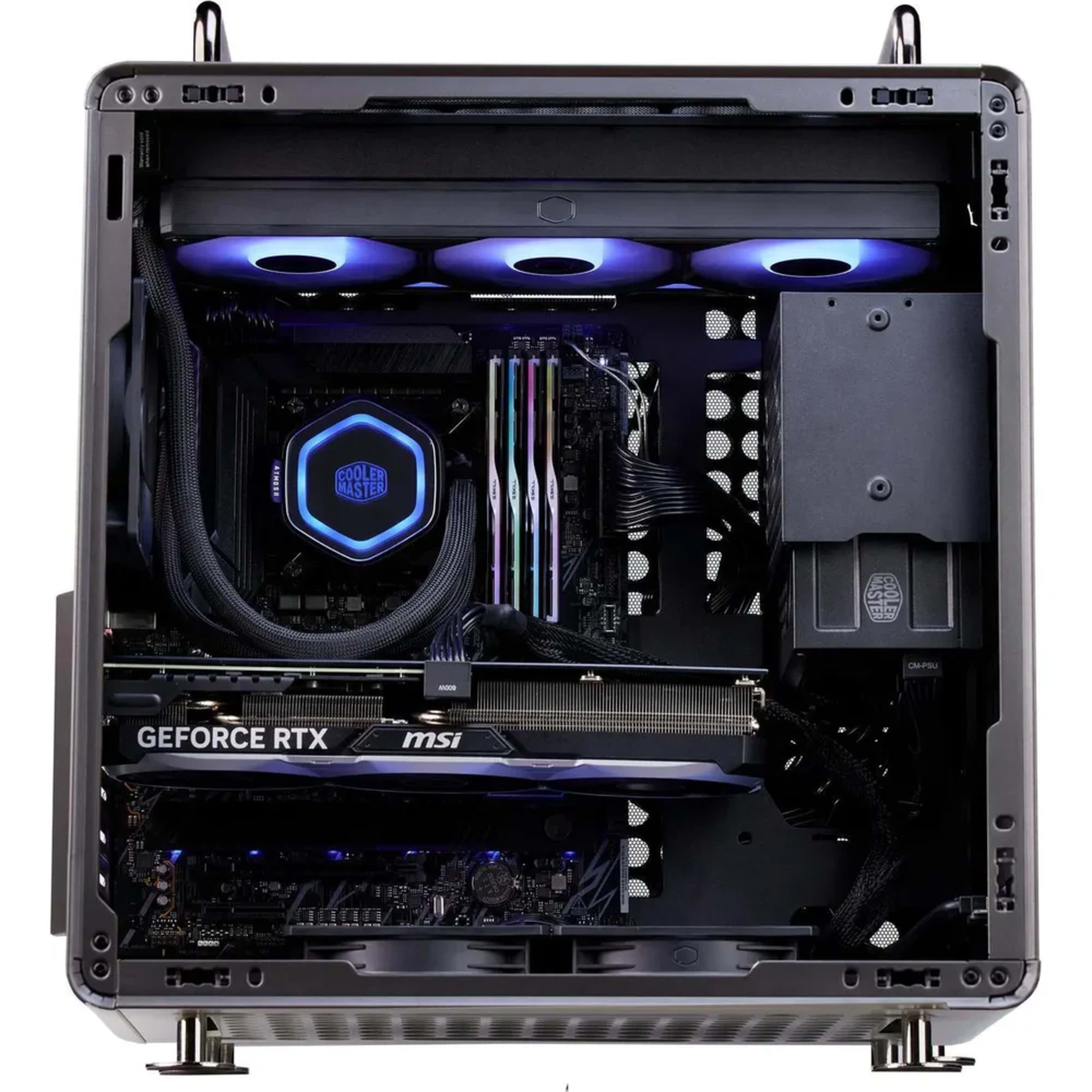 COOLER MASTER Qube 540 Stardust Iron 4 COOLER MASTER Qube 540 Stardust Iron thumbnail 4