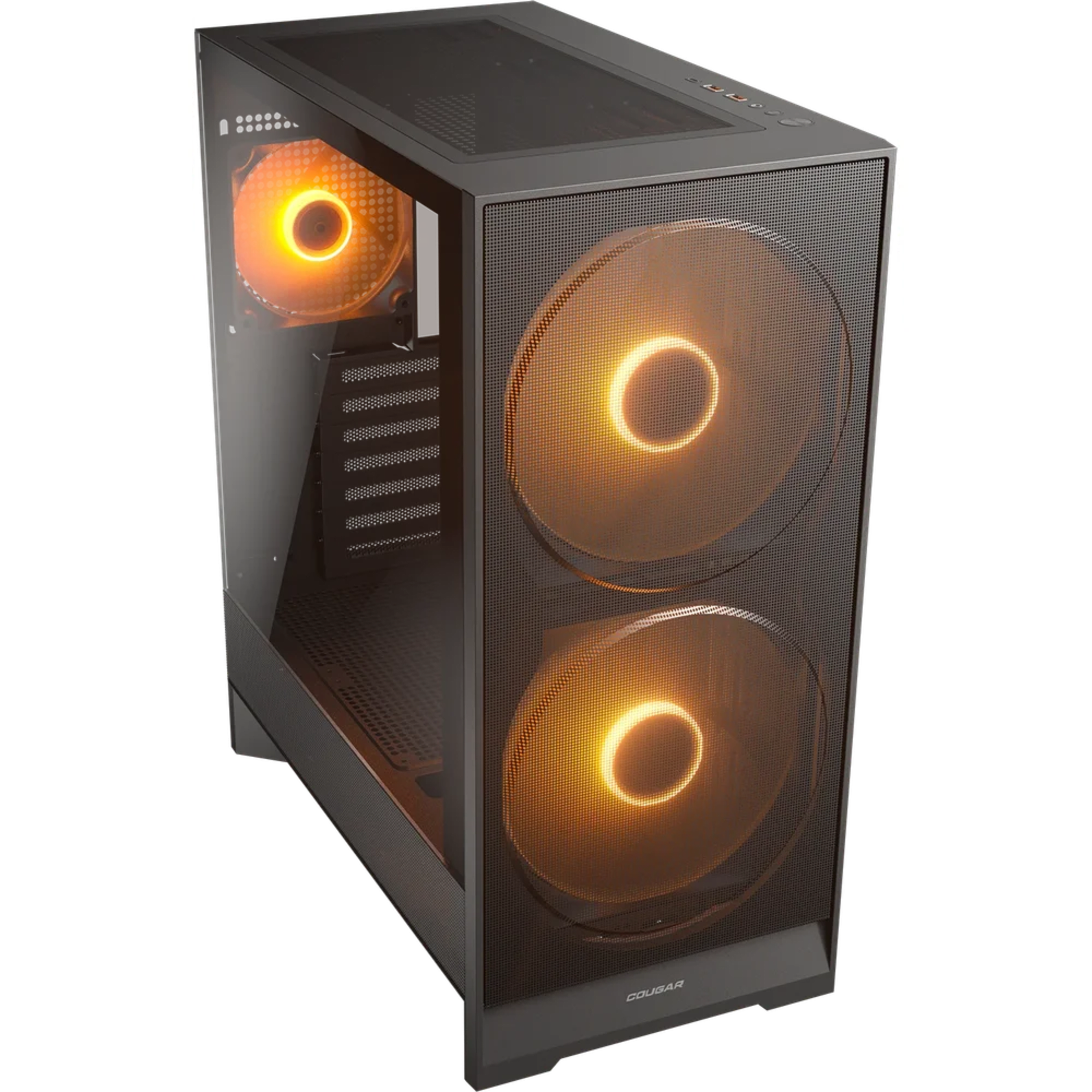 COUGAR Airface 180 Compact ATX Mid Tower - Black 3 COUGAR Airface 180 Compact ATX Mid Tower - Black thumbnail 3